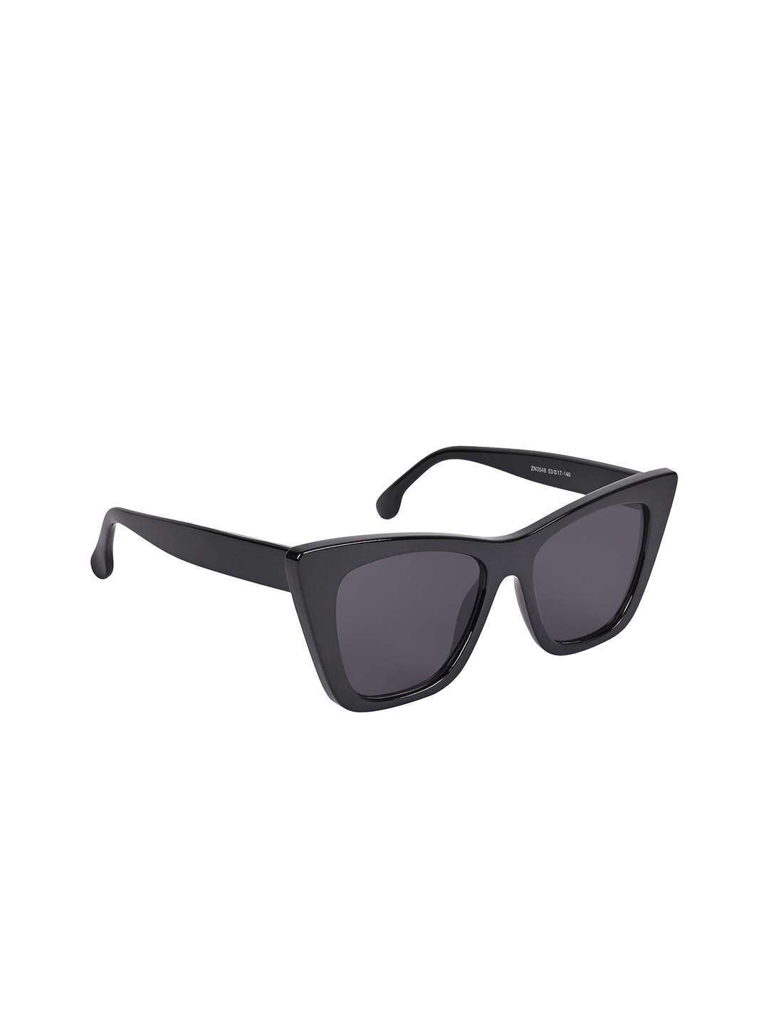 

NuVew Unisex Wayfarer Sunglasses with UV Protected Lens ES_16468-32-NW-3548-BLK-BLK-CEWF, Black