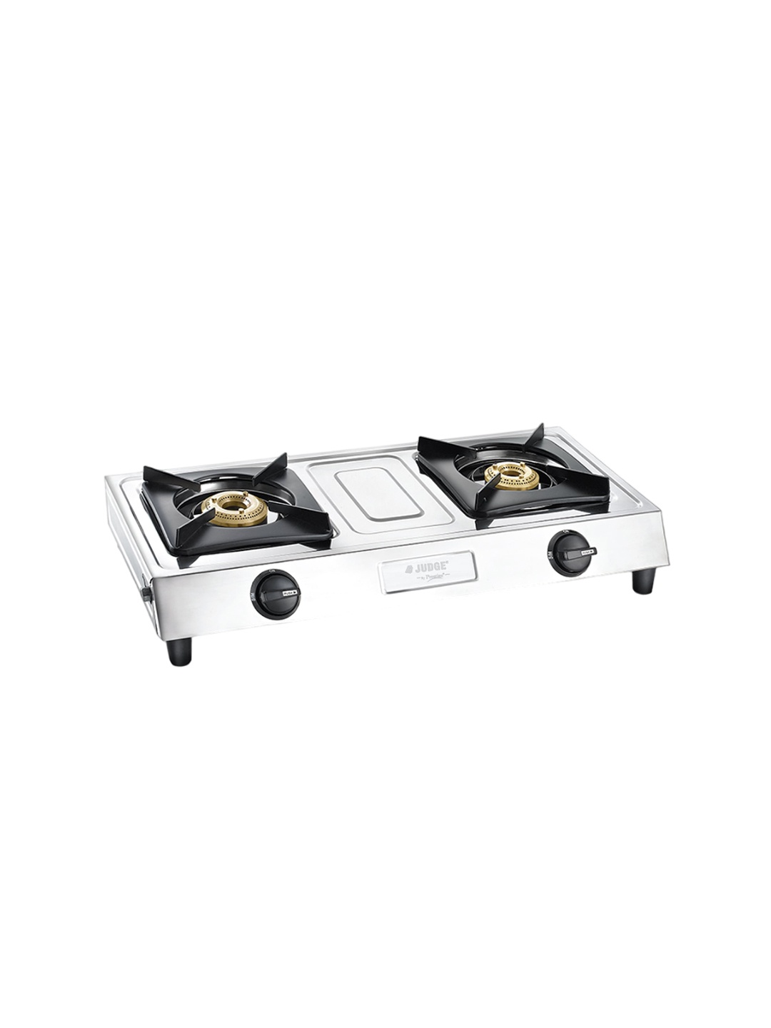 JUDGE By Prestige Aura Black 2 Burners Stainless Steel Manual Gas Stove, Silver
JUDGE By Prestige Aura Black 2 Burners Stainless Steel Manual Gas Stove, Silver