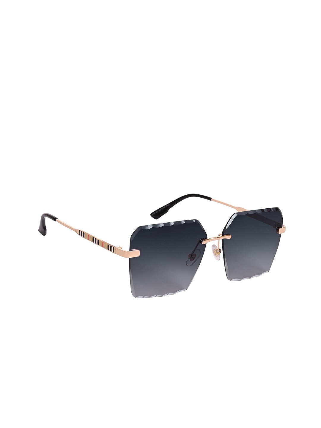 AISLIN Unisex Square Sunglasses with UV Protected Lens ES_12841-91-AS-61030-BLK-GLCM-SQ, Black
AISLIN Unisex Square Sunglasses with UV Protected Lens ES_12841-91-AS-61030-BLK-GLCM-SQ, Black