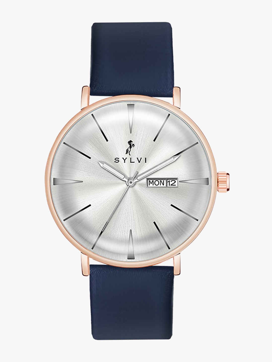 Sylvi Men Leather Straps Analogue Multi Function Watch ELD-white-Rose-blue, Rose gold
Sylvi Men Leather Straps Analogue Multi Function Watch ELD-white-Rose-blue, Rose gold