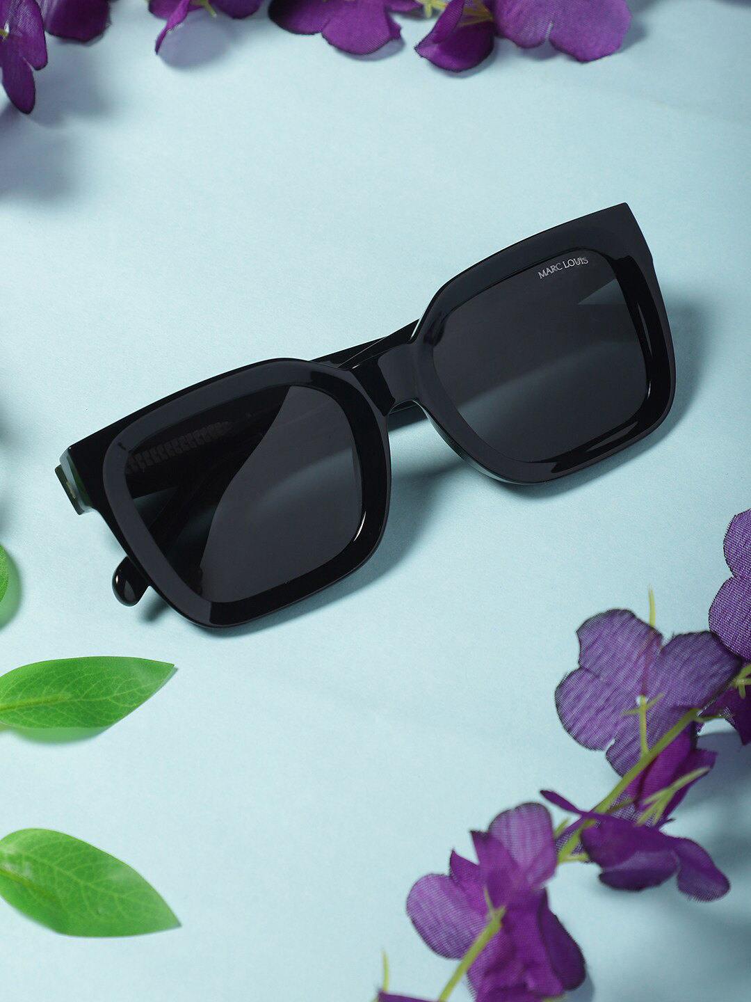 MARC LOUIS Unisex Square Sunglasses with UV Protected Lens-ML 66103 C01 Black Grey SG
MARC LOUIS Unisex Square Sunglasses with UV Protected Lens-ML 66103 C01 Black Grey SG