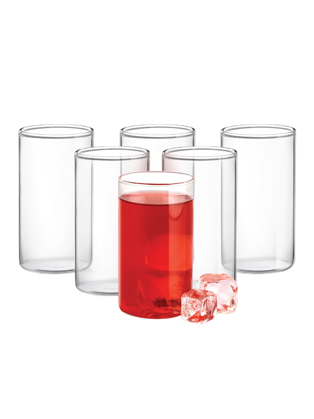 

Cello Roma Transparent 6 Pieces Dishwasher Safe Water Glass 350 ml Each