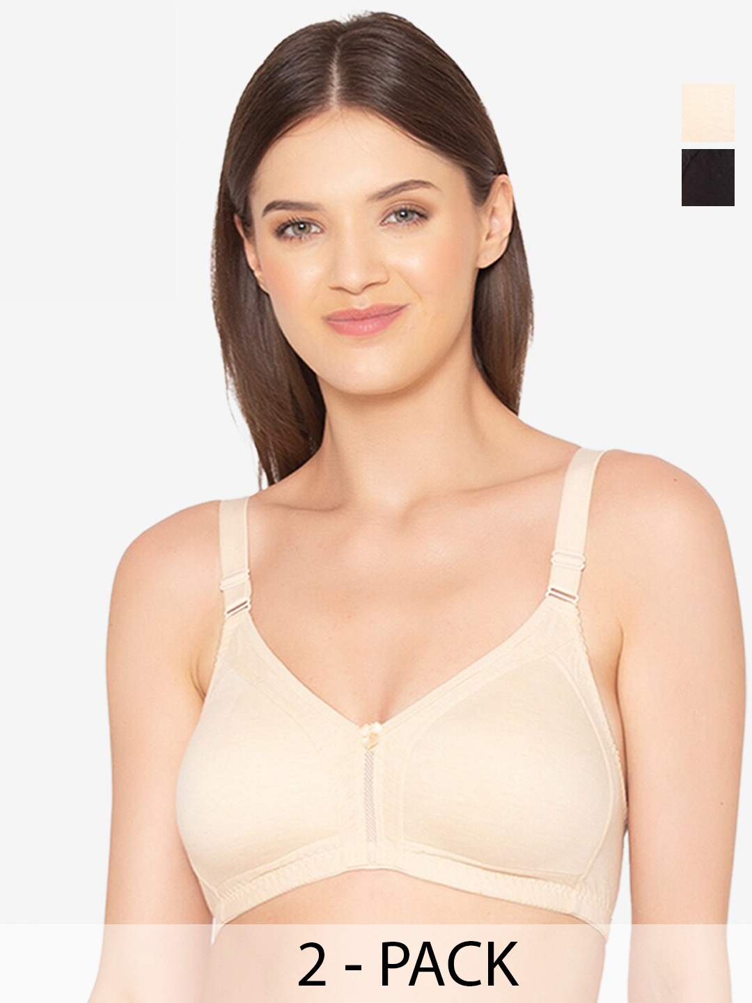GROVERSONS Paris Beauty Pack Of 2 Full Coverage Minimiser Bras With All Day Comfort, Beige
GROVERSONS Paris Beauty Pack Of 2 Full Coverage Minimiser Bras With All Day Comfort, Beige