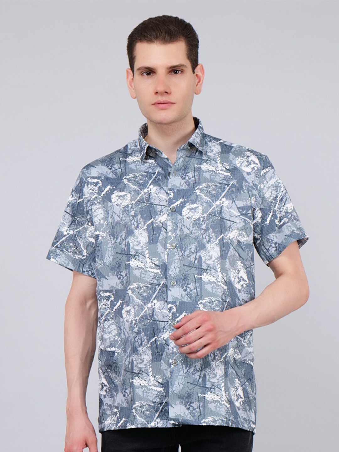 4400BC Abstract Corduroy Corduroy Spread Collar Relaxed Fit Pure Cotton Casual Shirt, Grey
4400BC Abstract Corduroy Corduroy Spread Collar Relaxed Fit Pure Cotton Casual Shirt, Grey