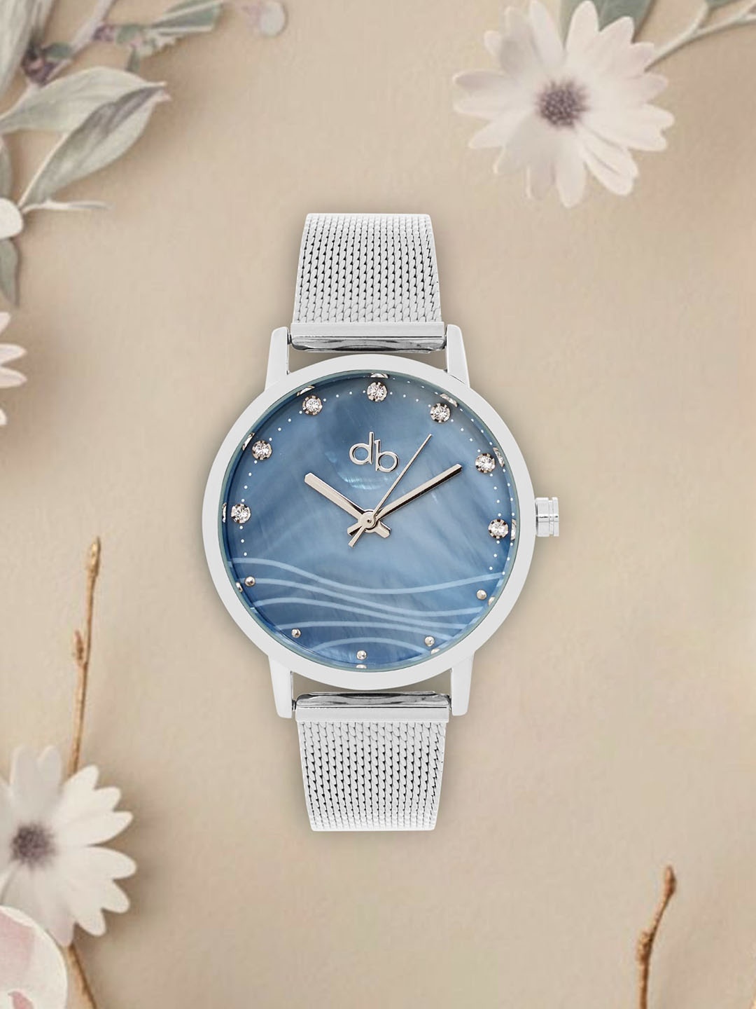 DressBerry Women Blue Embellished Dial & Bracelet Style Straps Analogue Watch DB24-10A
DressBerry Women Blue Embellished Dial & Bracelet Style Straps Analogue Watch DB24-10A