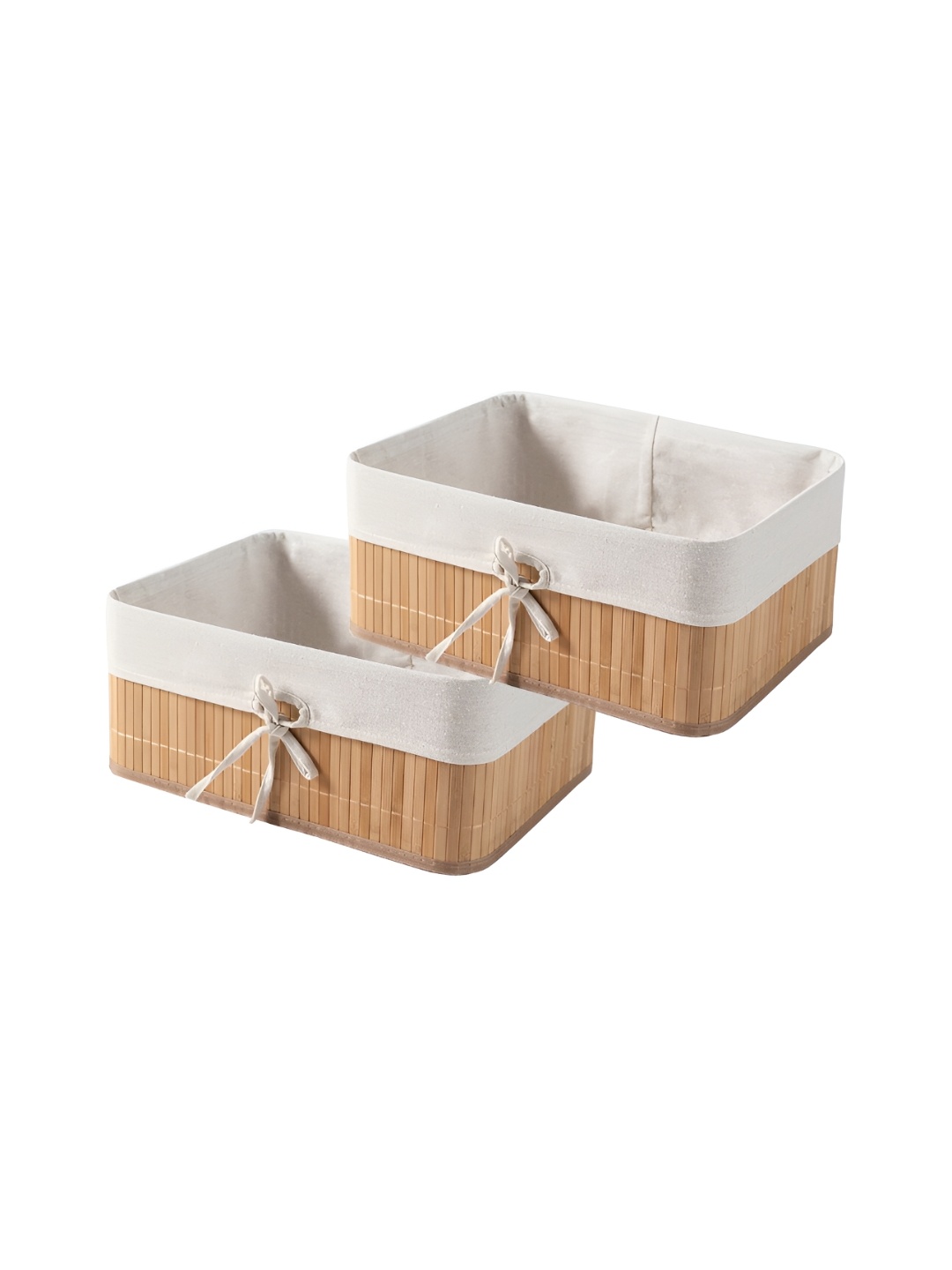 HomeStorie Brown 2 Pcs Eco-Friendly Foldable Natural Bamboo Storage Basket Bins Organisers
HomeStorie Brown 2 Pcs Eco-Friendly Foldable Natural Bamboo Storage Basket Bins Organisers