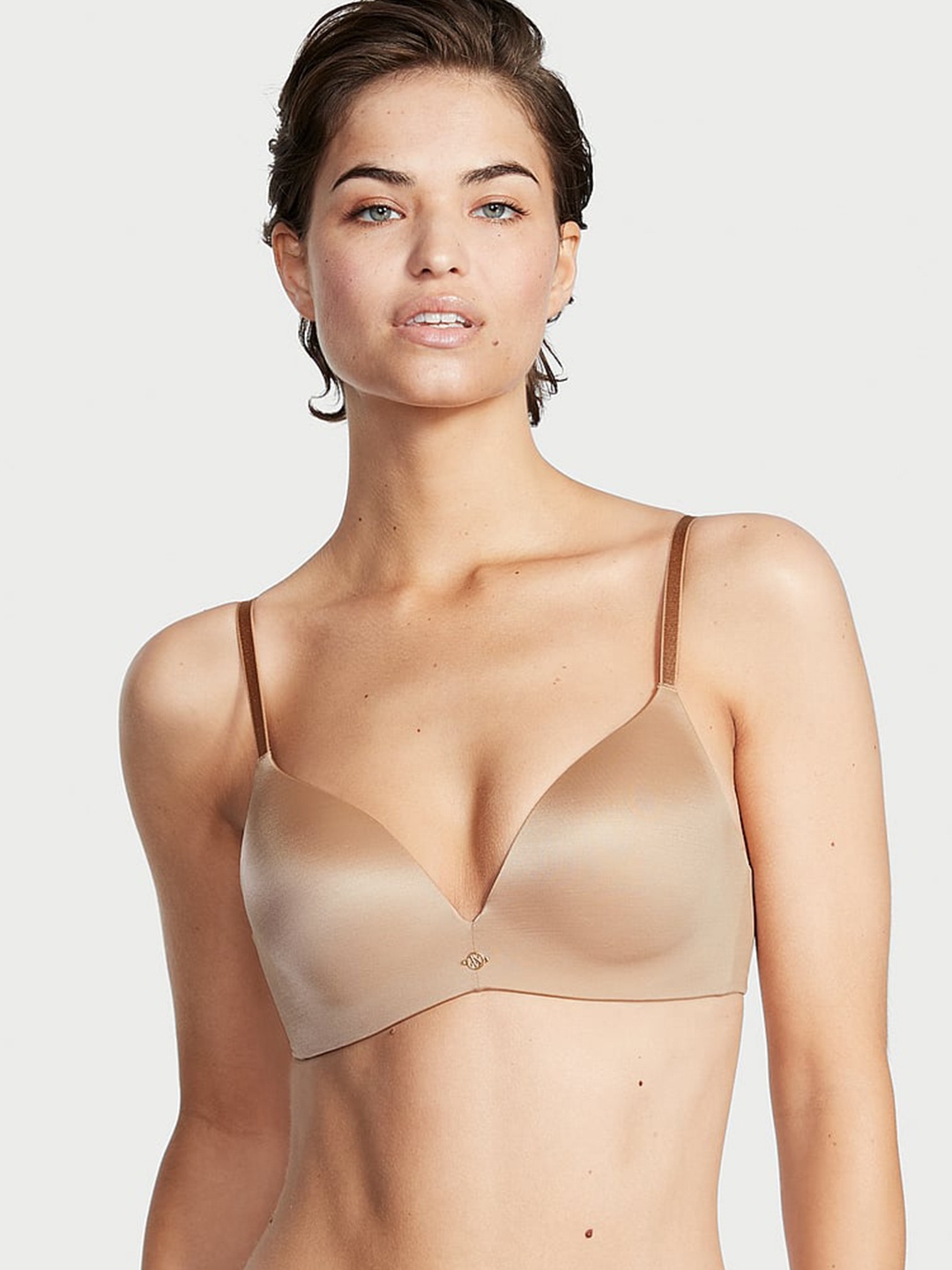 Victoria's Secret Very Sexy Shine Strap Wireless Push-Up Bra With All Day Comfort, Beige
Victoria's Secret Very Sexy Shine Strap Wireless Push-Up Bra With All Day Comfort, Beige