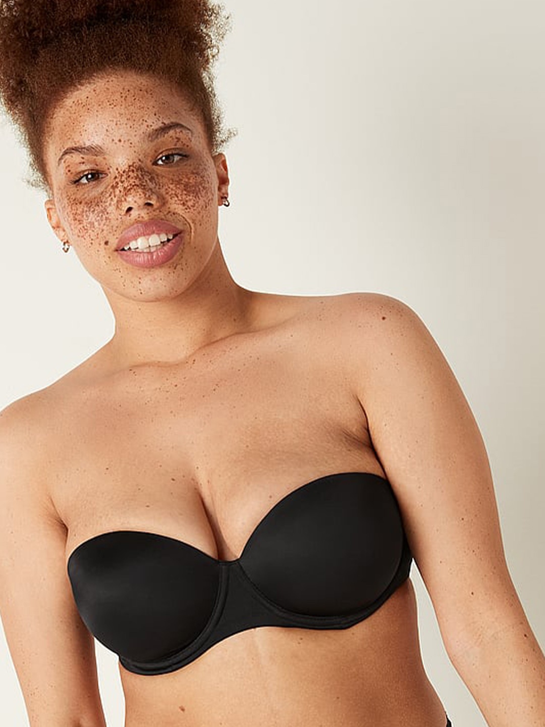 Victoria's Secret PINK Wear Everywhere Strapless Push-Up Bra With All Day Comfort, Black
Victoria's Secret PINK Wear Everywhere Strapless Push-Up Bra With All Day Comfort, Black