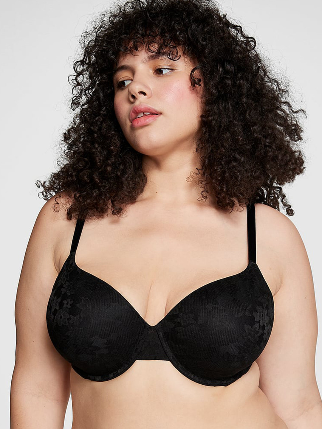 Victoria's Secret PINK Wear Everywhere Floral All Day Comfort Lace T-shirt Bra, Black
Victoria's Secret PINK Wear Everywhere Floral All Day Comfort Lace T-shirt Bra, Black