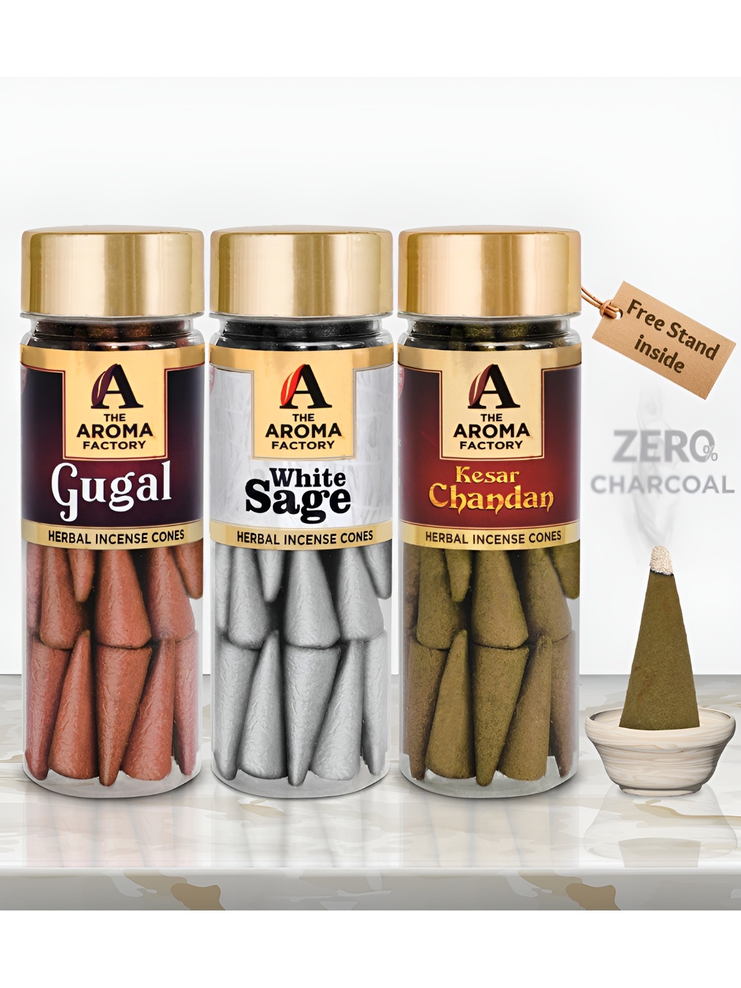 The Aroma Factory 3 Pieces Wooden Gugal,White Sage,Chandan Dhoop Cone Pooja Essentials
The Aroma Factory 3 Pieces Wooden Gugal,White Sage,Chandan Dhoop Cone Pooja Essentials