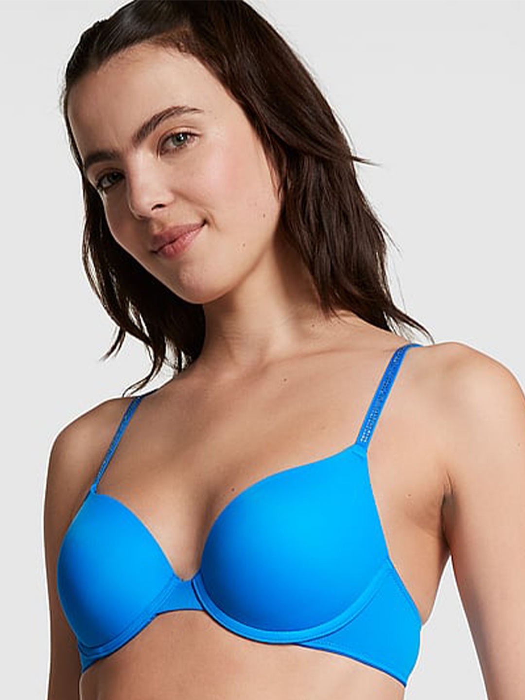 Victoria's Secret PINK Wear Everywhere Lightly Padded Push-Up Bra- All Day Comfort, Blue
Victoria's Secret PINK Wear Everywhere Lightly Padded Push-Up Bra- All Day Comfort, Blue