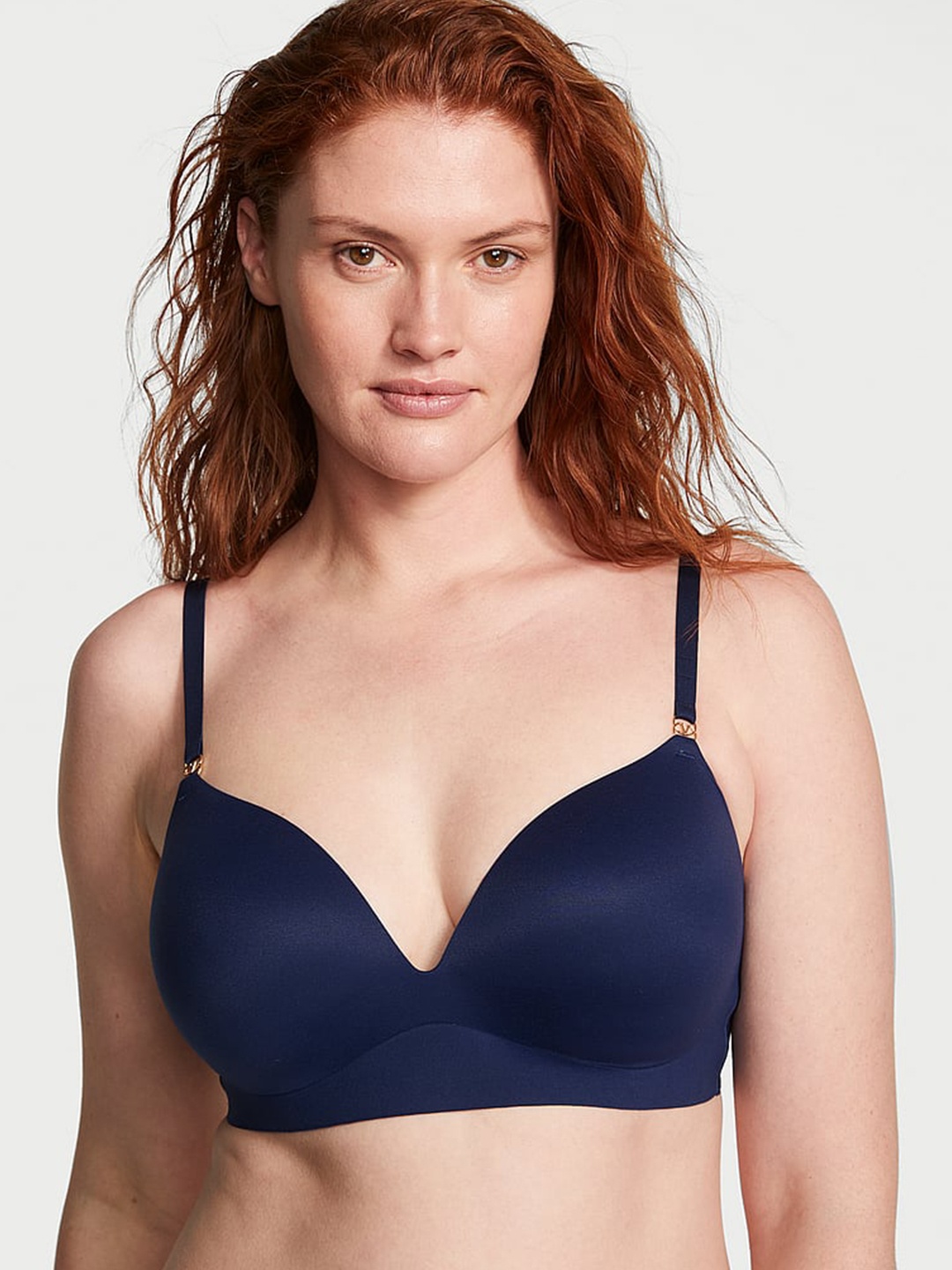 Victoria's Secret Love Cloud Half Coverage Heavily Padded Push-Up Bra With All Day Comfort, Navy blue
Victoria's Secret Love Cloud Half Coverage Heavily Padded Push-Up Bra With All Day Comfort, Navy blue