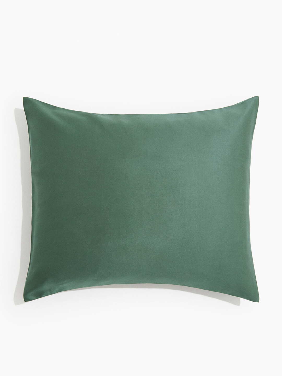 

H&M Green Satin Pillowcase