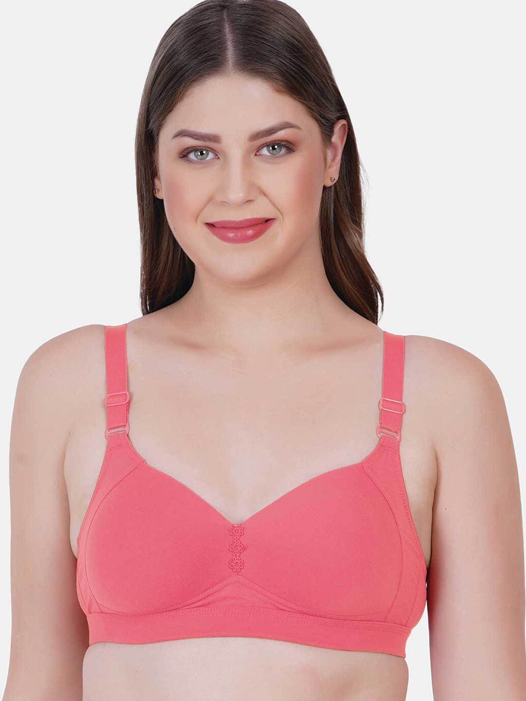 Reveira Full Coverage Lightly Padded Dry Fit Minimizer Bra With All Day Comfort, Pink
Reveira Full Coverage Lightly Padded Dry Fit Minimizer Bra With All Day Comfort, Pink