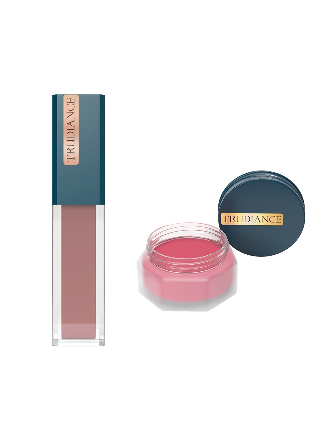 TRUDIANCE Tint Salve for Lips & Cheeks - Alpine Sunset & Matte Serum Lipstick - Pink Spice
TRUDIANCE Tint Salve for Lips & Cheeks - Alpine Sunset & Matte Serum Lipstick - Pink Spice