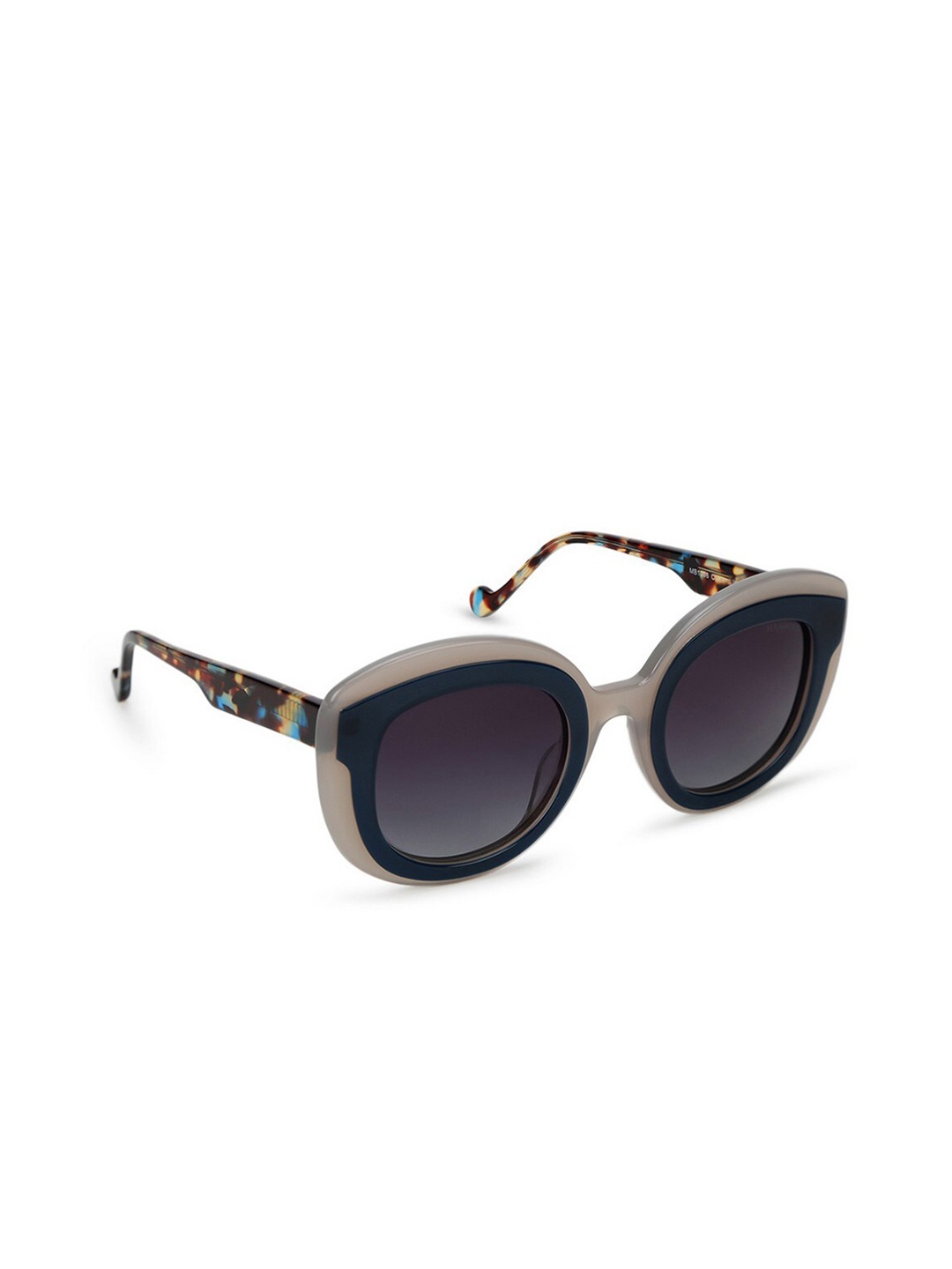 HASHTAG EYEWEAR Women Round Sunglasses with Polarised and UV Protected Lens HTMB1206_C2, Blue
HASHTAG EYEWEAR Women Round Sunglasses with Polarised and UV Protected Lens HTMB1206_C2, Blue