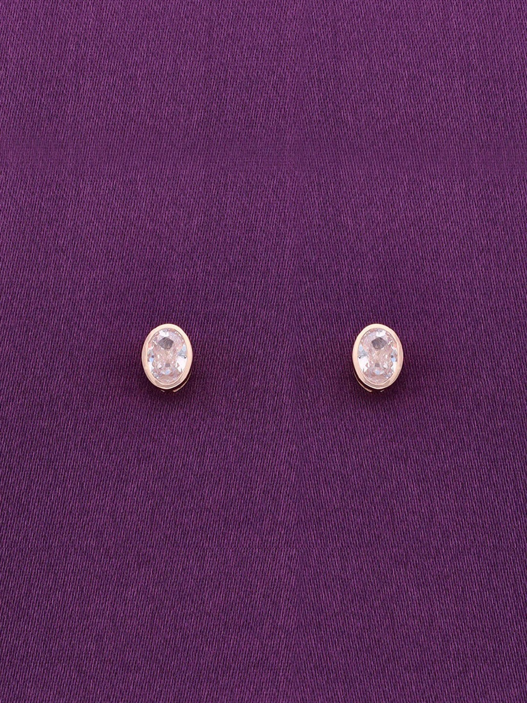 KAI JEWEL 925 Sterling Silver Rhodium-Plated Cubic Zirconia Studded Studs Earrings, Rose gold
KAI JEWEL 925 Sterling Silver Rhodium-Plated Cubic Zirconia Studded Studs Earrings, Rose gold