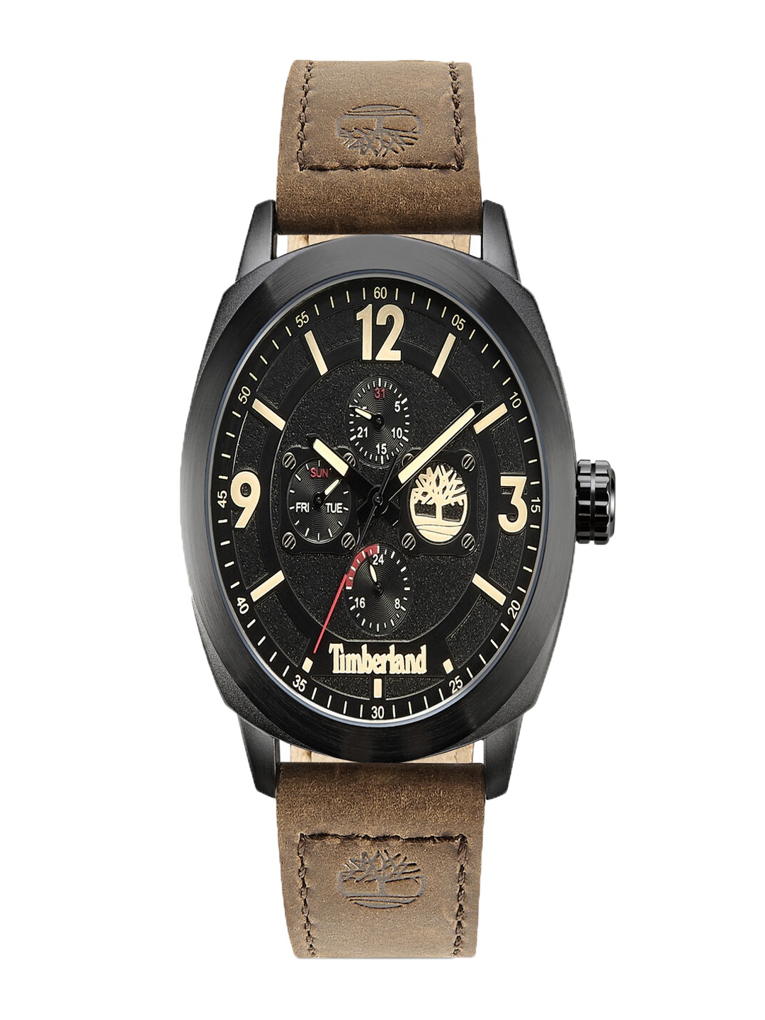 Timberland Guelph-Z Men Leather Water resistance Round Analogue Watch TDWGF9001801, Black
Timberland Guelph-Z Men Leather Water resistance Round Analogue Watch TDWGF9001801, Black
