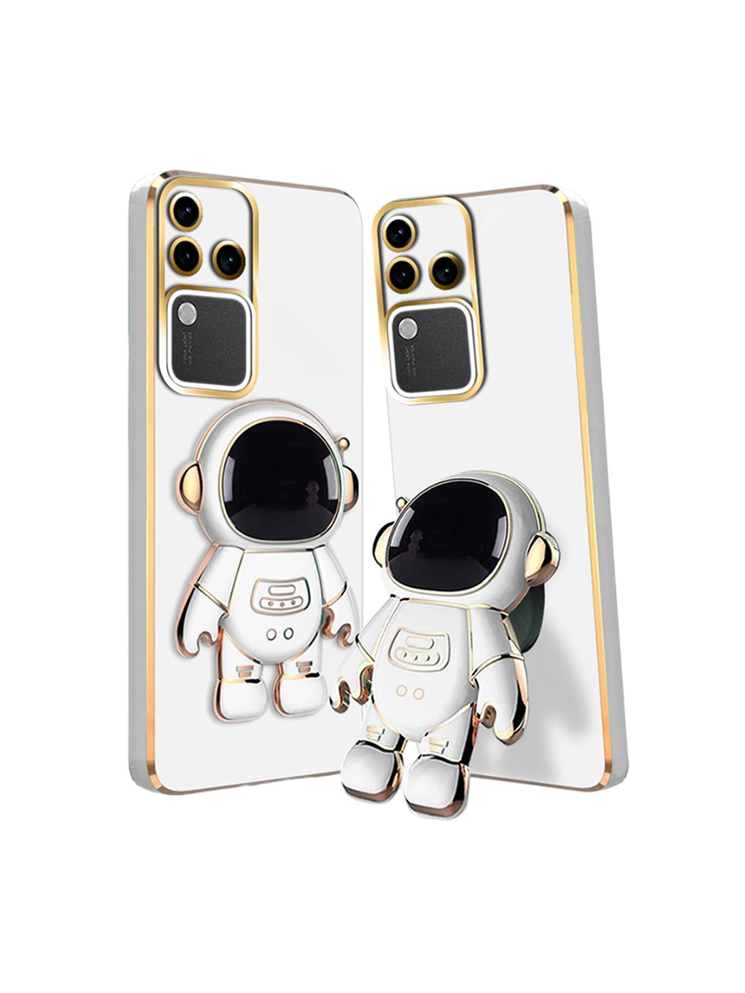 Karwan 3D Astronaut with Folding Stand Vivo V30 Pro Mobile Back Case, White
Karwan 3D Astronaut with Folding Stand Vivo V30 Pro Mobile Back Case, White