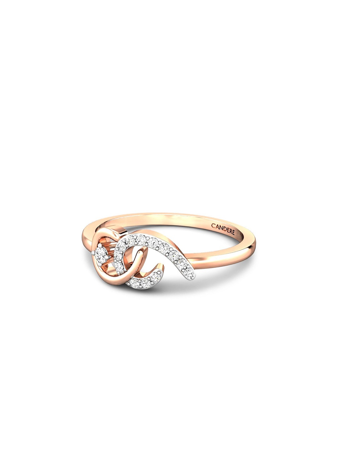 CANDERE A KALYAN JEWELLERS COMPANY 18KT (750) Gold Diamond Studded Ring-2.1gm, Rose gold
CANDERE A KALYAN JEWELLERS COMPANY 18KT (750) Gold Diamond Studded Ring-2.1gm, Rose gold