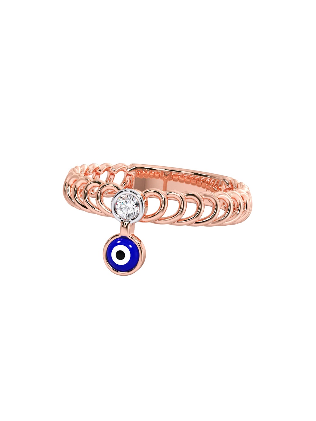 CANDERE A KALYAN JEWELLERS COMPANY BIS Hallmark 18KT Rose Gold Diamond Finger Ring-2.13gm
CANDERE A KALYAN JEWELLERS COMPANY BIS Hallmark 18KT Rose Gold Diamond Finger Ring-2.13gm