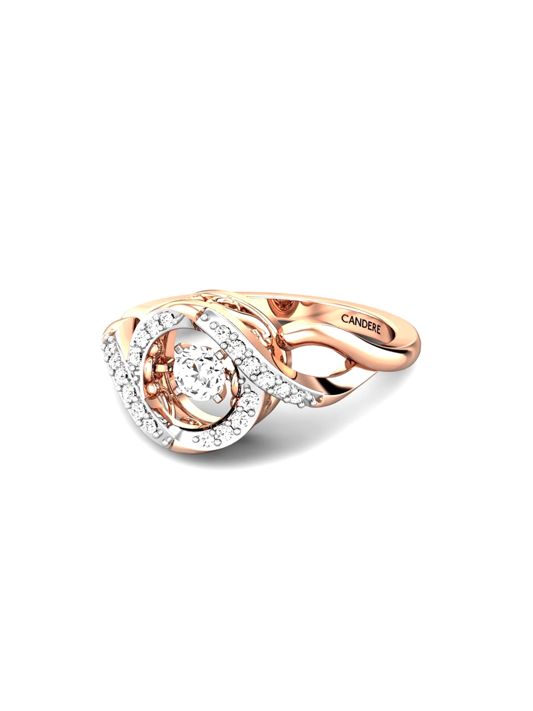 CANDERE A KALYAN JEWELLERS COMPANY BIS Hallmark 18KT Rose Gold Diamond Finger Ring-2.03gm
CANDERE A KALYAN JEWELLERS COMPANY BIS Hallmark 18KT Rose Gold Diamond Finger Ring-2.03gm