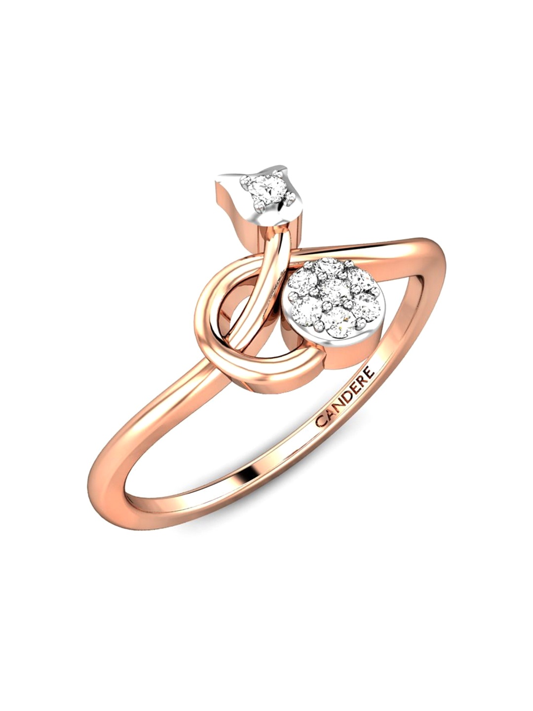 CANDERE A KALYAN JEWELLERS COMPANY BIS Hallmark 14KT Rose Gold Diamond Finger Ring-1.38gm
CANDERE A KALYAN JEWELLERS COMPANY BIS Hallmark 14KT Rose Gold Diamond Finger Ring-1.38gm