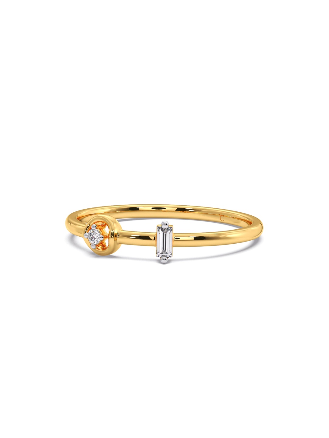 CANDERE A KALYAN JEWELLERS COMPANY BIS Hallmark 18KT Gold Diamond Finger Ring-1.45gm
CANDERE A KALYAN JEWELLERS COMPANY BIS Hallmark 18KT Gold Diamond Finger Ring-1.45gm