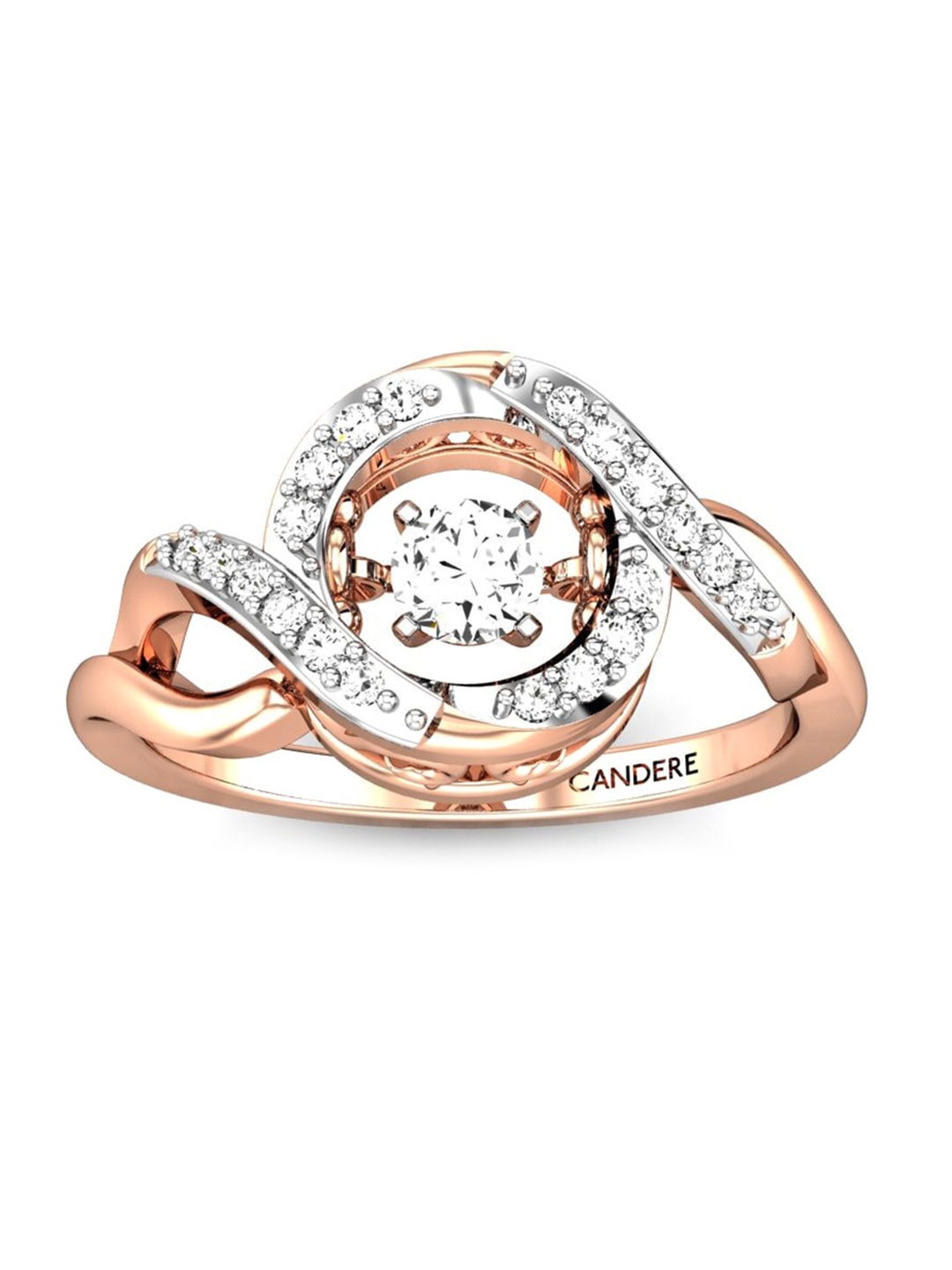 CANDERE A KALYAN JEWELLERS COMPANY BIS Hallmark 18KT Rose Gold Diamond Finger Ring-2.06gm
CANDERE A KALYAN JEWELLERS COMPANY BIS Hallmark 18KT Rose Gold Diamond Finger Ring-2.06gm