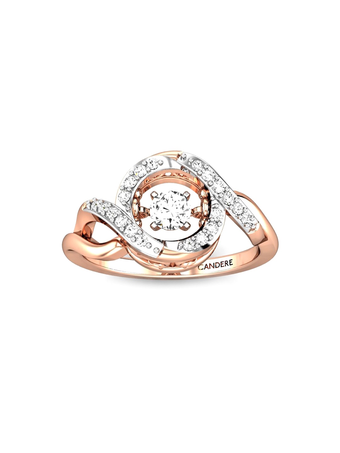 CANDERE A KALYAN JEWELLERS COMPANY BIS Hallmark 18KT Rose Gold Diamond Finger Ring-2.06gm
CANDERE A KALYAN JEWELLERS COMPANY BIS Hallmark 18KT Rose Gold Diamond Finger Ring-2.06gm