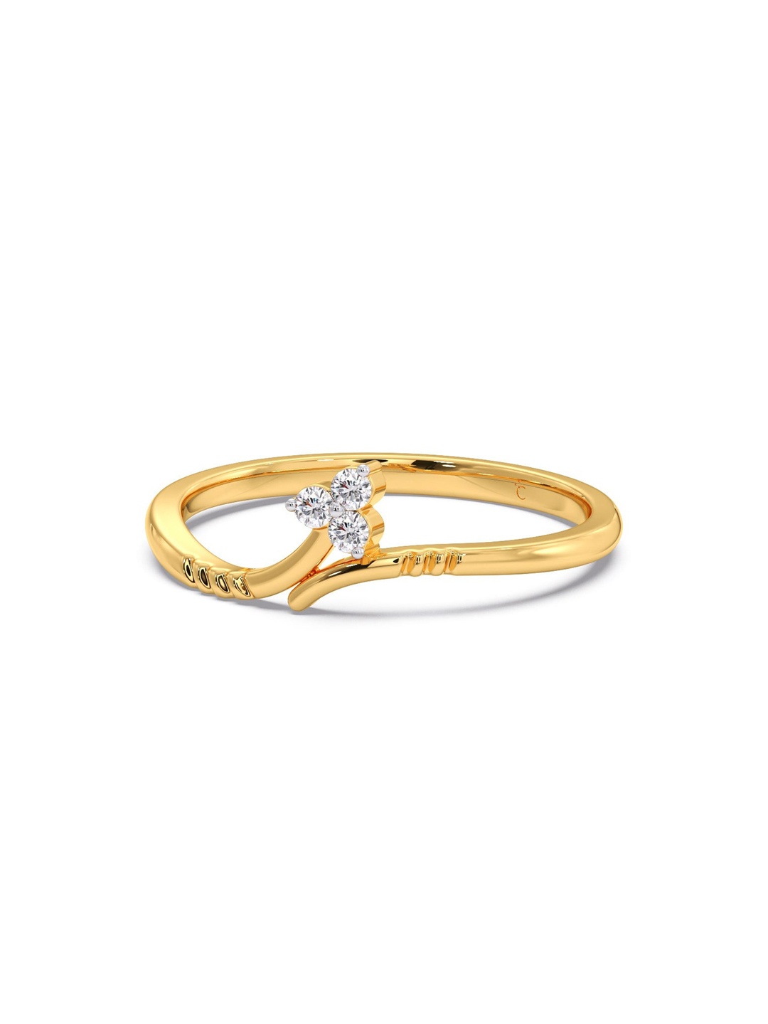 CANDERE A KALYAN JEWELLERS COMPANY BIS Hallmark 18KT Gold Diamond Finger Ring-1.97gm
CANDERE A KALYAN JEWELLERS COMPANY BIS Hallmark 18KT Gold Diamond Finger Ring-1.97gm