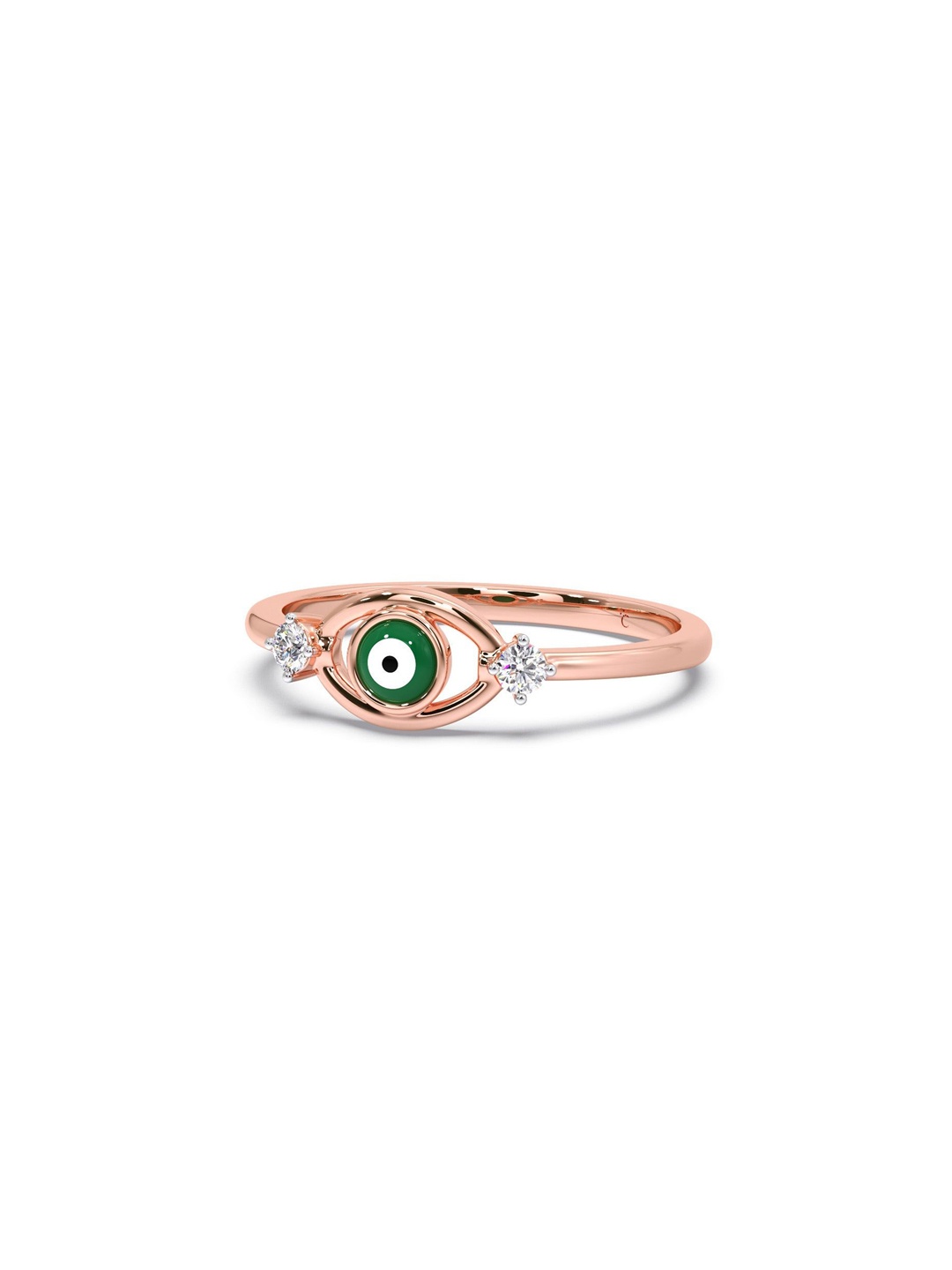 CANDERE A KALYAN JEWELLERS COMPANY 14KT (585) Gold Diamond Studded Finger Ring-1.76gm, Rose gold
CANDERE A KALYAN JEWELLERS COMPANY 14KT (585) Gold Diamond Studded Finger Ring-1.76gm, Rose gold