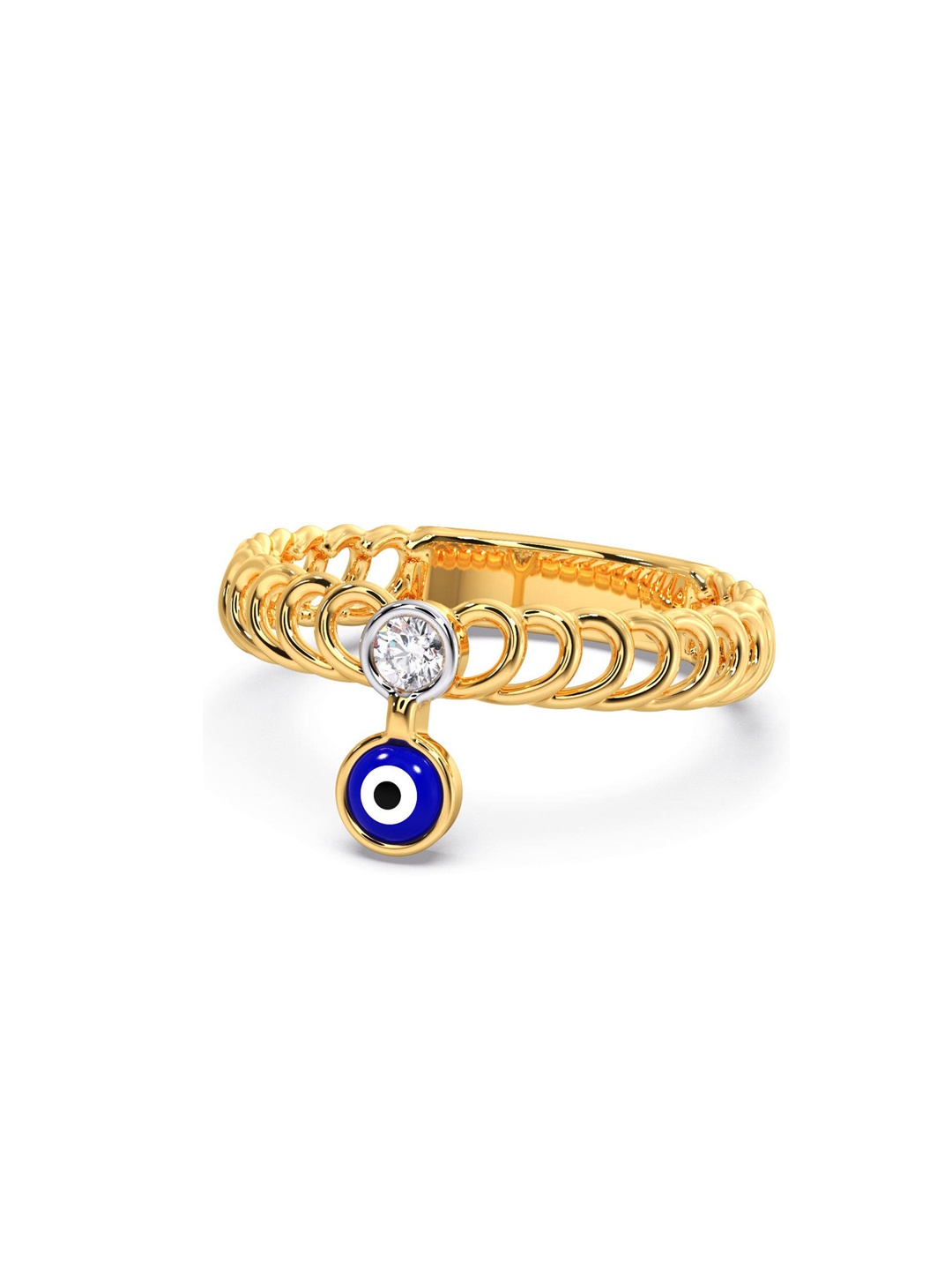 CANDERE A KALYAN JEWELLERS COMPANY BIS Hallmark 14KT Gold Diamond Finger Ring-2.1gm
CANDERE A KALYAN JEWELLERS COMPANY BIS Hallmark 14KT Gold Diamond Finger Ring-2.1gm