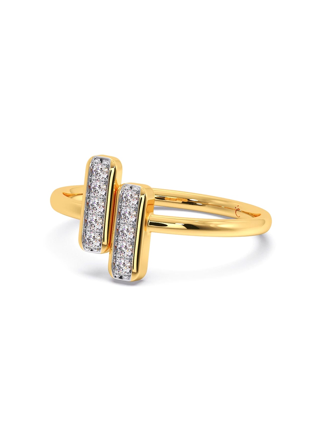CANDERE A KALYAN JEWELLERS COMPANY BIS Hallmark 18KT Gold Diamond Finger Ring-2.35gm
CANDERE A KALYAN JEWELLERS COMPANY BIS Hallmark 18KT Gold Diamond Finger Ring-2.35gm