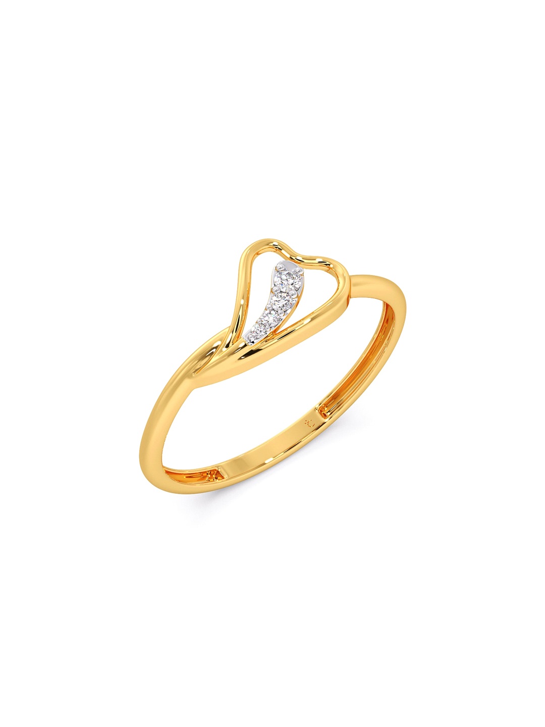 CANDERE A KALYAN JEWELLERS COMPANY BIS Hallmark 14KT Gold Diamond Finger Ring-0.93gm
CANDERE A KALYAN JEWELLERS COMPANY BIS Hallmark 14KT Gold Diamond Finger Ring-0.93gm