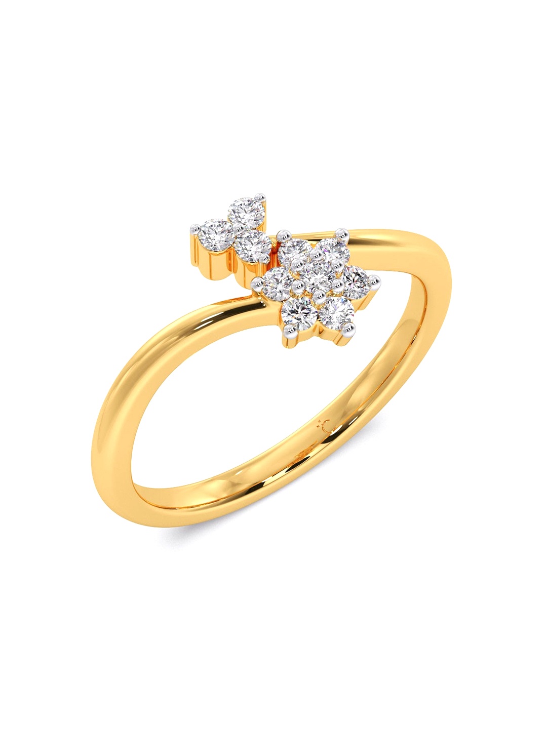CANDERE A KALYAN JEWELLERS COMPANY BIS Hallmark 18KT Gold Diamond Finger Ring-2.0gm
CANDERE A KALYAN JEWELLERS COMPANY BIS Hallmark 18KT Gold Diamond Finger Ring-2.0gm