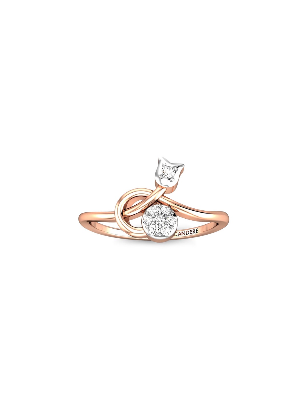 CANDERE A KALYAN JEWELLERS COMPANY BIS Hallmark 14KT Rose Gold Diamond Finger Ring-1.2gm
CANDERE A KALYAN JEWELLERS COMPANY BIS Hallmark 14KT Rose Gold Diamond Finger Ring-1.2gm