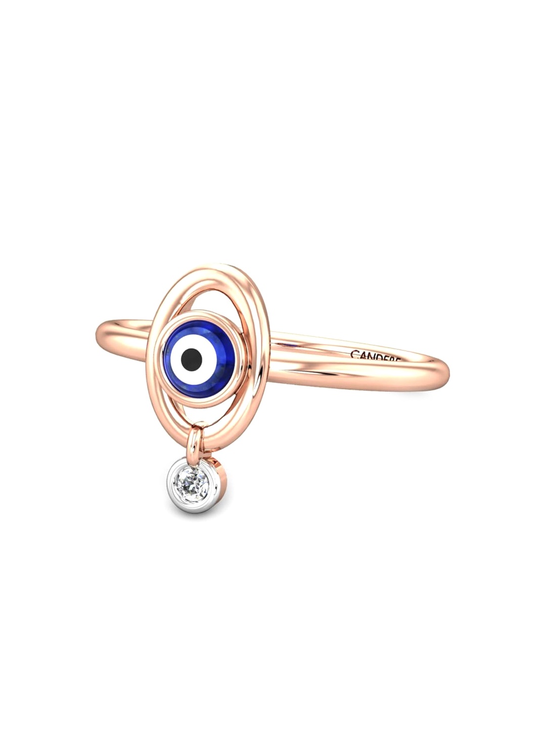 CANDERE A KALYAN JEWELLERS COMPANY 14KT (585) Rose Gold Diamond Studded Ring-1.74gm
CANDERE A KALYAN JEWELLERS COMPANY 14KT (585) Rose Gold Diamond Studded Ring-1.74gm