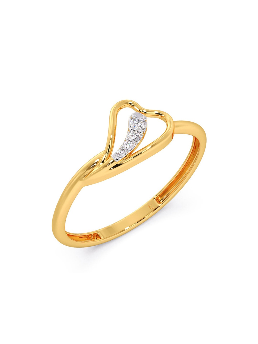 CANDERE A KALYAN JEWELLERS COMPANY BIS Hallmark 18KT Gold Diamond Finger Ring-0.93gm
CANDERE A KALYAN JEWELLERS COMPANY BIS Hallmark 18KT Gold Diamond Finger Ring-0.93gm