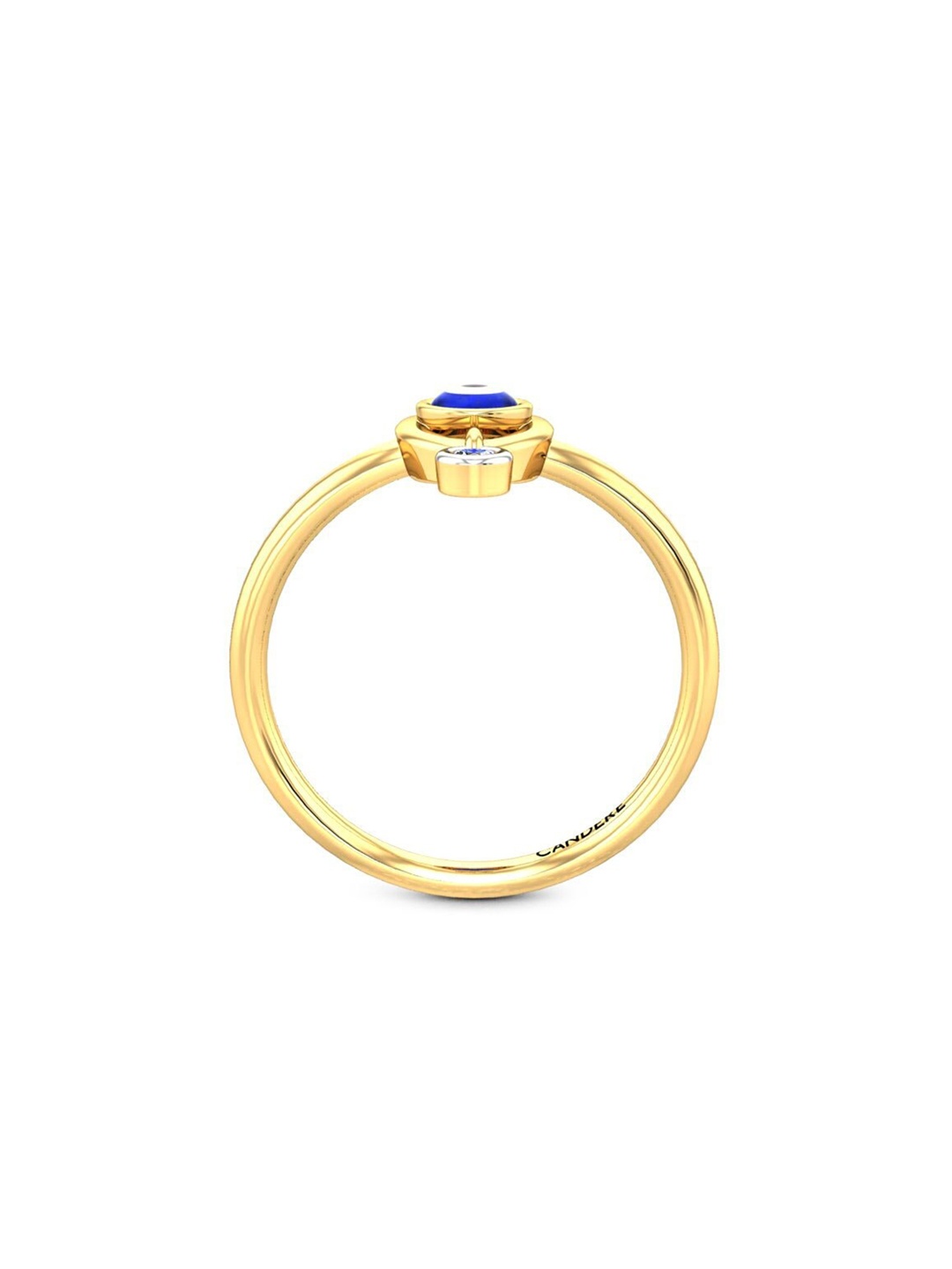 CANDERE A KALYAN JEWELLERS COMPANY BIS Hallmark 18KT Gold Diamond Finger Ring-1.67gm
CANDERE A KALYAN JEWELLERS COMPANY BIS Hallmark 18KT Gold Diamond Finger Ring-1.67gm