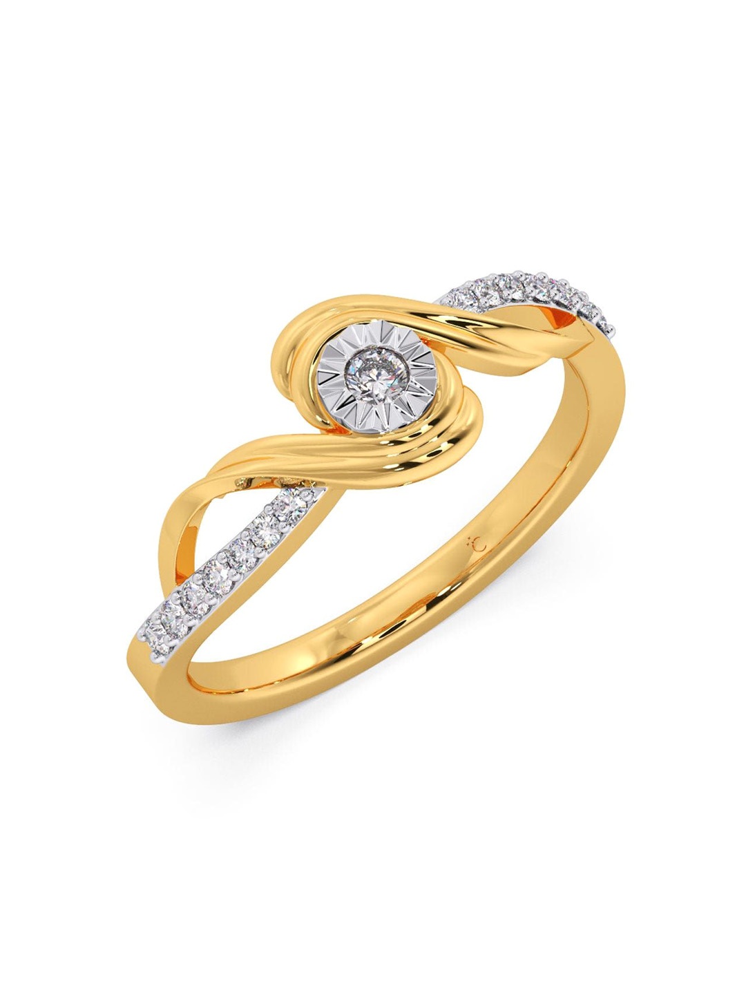 CANDERE A KALYAN JEWELLERS COMPANY BIS Hallmark 18KT Gold Diamond Finger Ring-3.15gm
CANDERE A KALYAN JEWELLERS COMPANY BIS Hallmark 18KT Gold Diamond Finger Ring-3.15gm