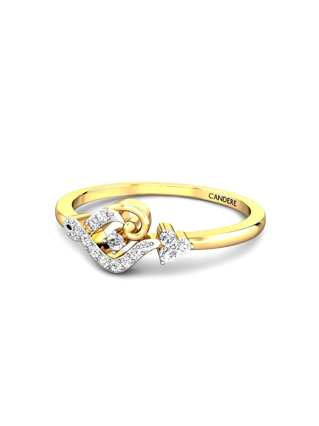 CANDERE A KALYAN JEWELLERS COMPANY BIS Hallmark 18KT Gold Diamond Studded Ring-1.85gm
CANDERE A KALYAN JEWELLERS COMPANY BIS Hallmark 18KT Gold Diamond Studded Ring-1.85gm