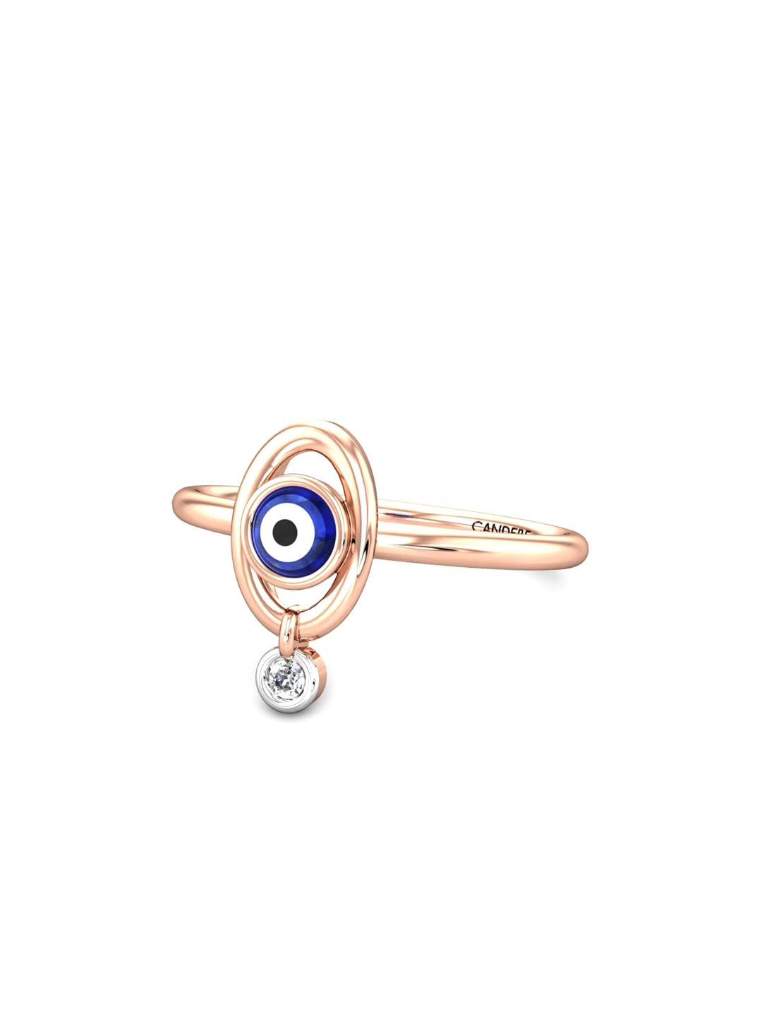 CANDERE A KALYAN JEWELLERS COMPANY 18KT (750) Rose Gold Diamond Studded Ring-2.05 gm
CANDERE A KALYAN JEWELLERS COMPANY 18KT (750) Rose Gold Diamond Studded Ring-2.05 gm
