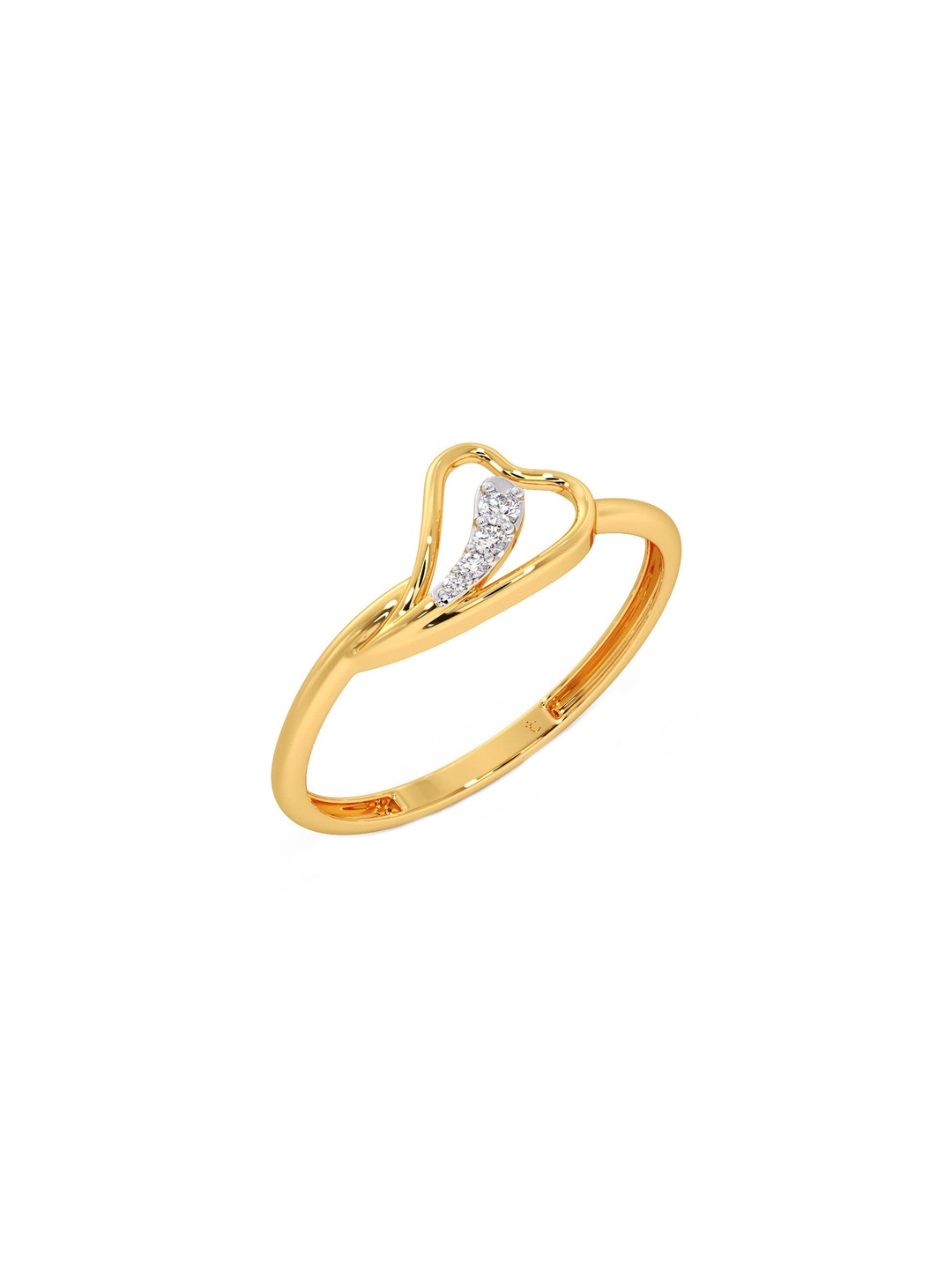 CANDERE A KALYAN JEWELLERS COMPANY BIS Hallmark 14KT Gold Diamond Finger Ring-0.82gm
CANDERE A KALYAN JEWELLERS COMPANY BIS Hallmark 14KT Gold Diamond Finger Ring-0.82gm