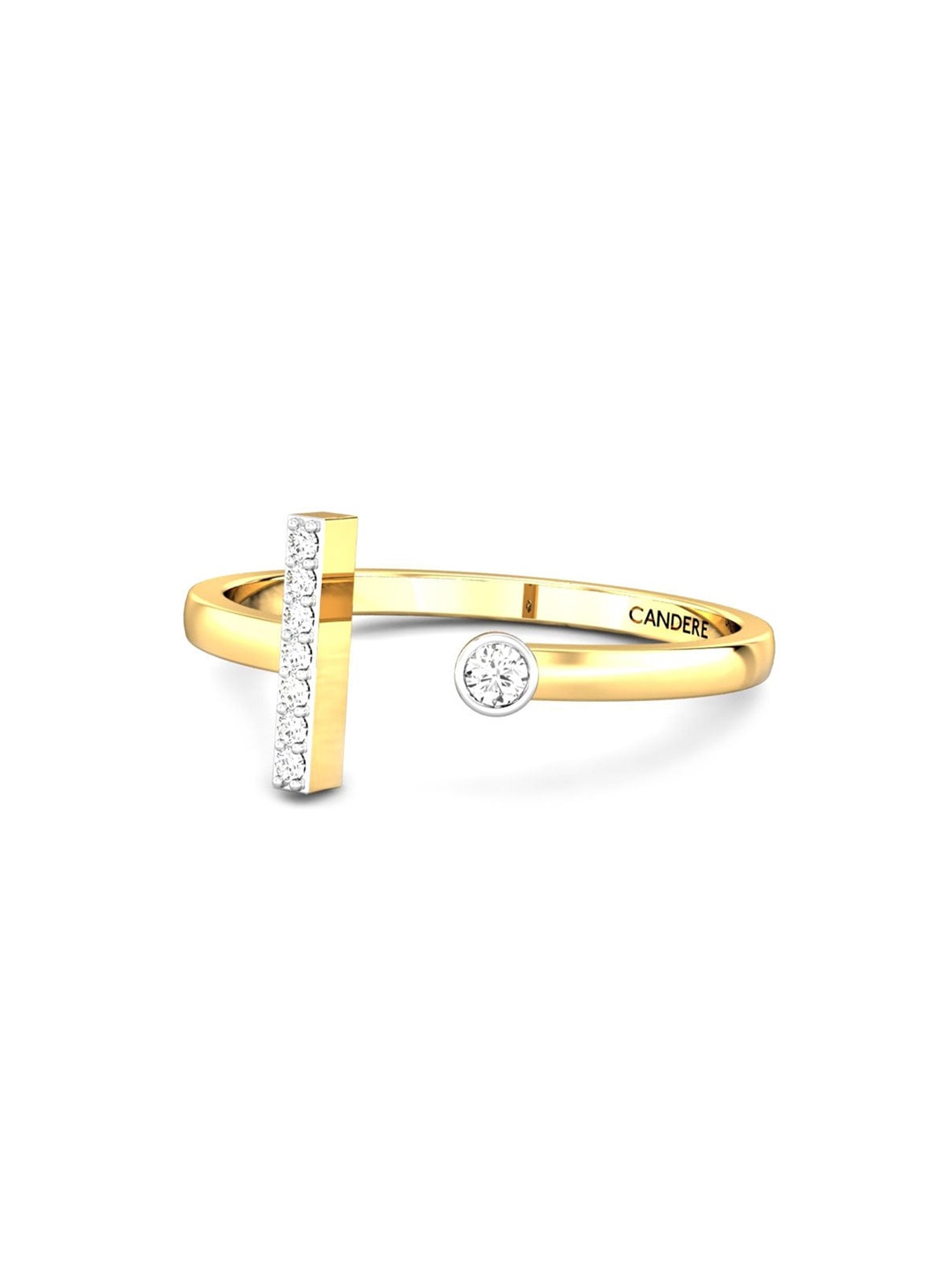 CANDERE A KALYAN JEWELLERS COMPANY BIS Hallmark 18KT Gold Diamond Finger Ring-1.59gm
CANDERE A KALYAN JEWELLERS COMPANY BIS Hallmark 18KT Gold Diamond Finger Ring-1.59gm