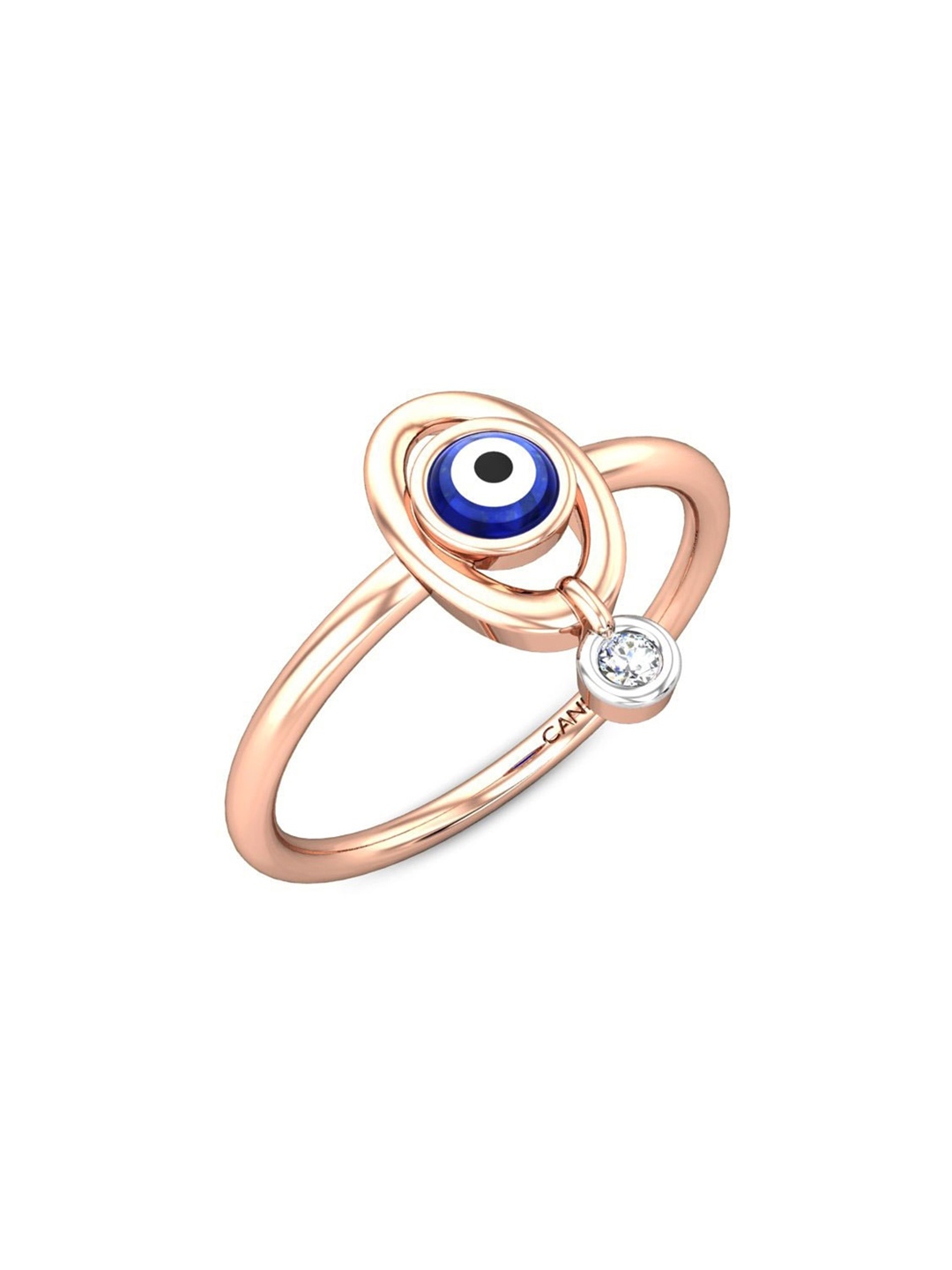 CANDERE A KALYAN JEWELLERS COMPANY BIS Hallmark 14KT Rose Gold Diamond Studded Ring-1.56gm
CANDERE A KALYAN JEWELLERS COMPANY BIS Hallmark 14KT Rose Gold Diamond Studded Ring-1.56gm