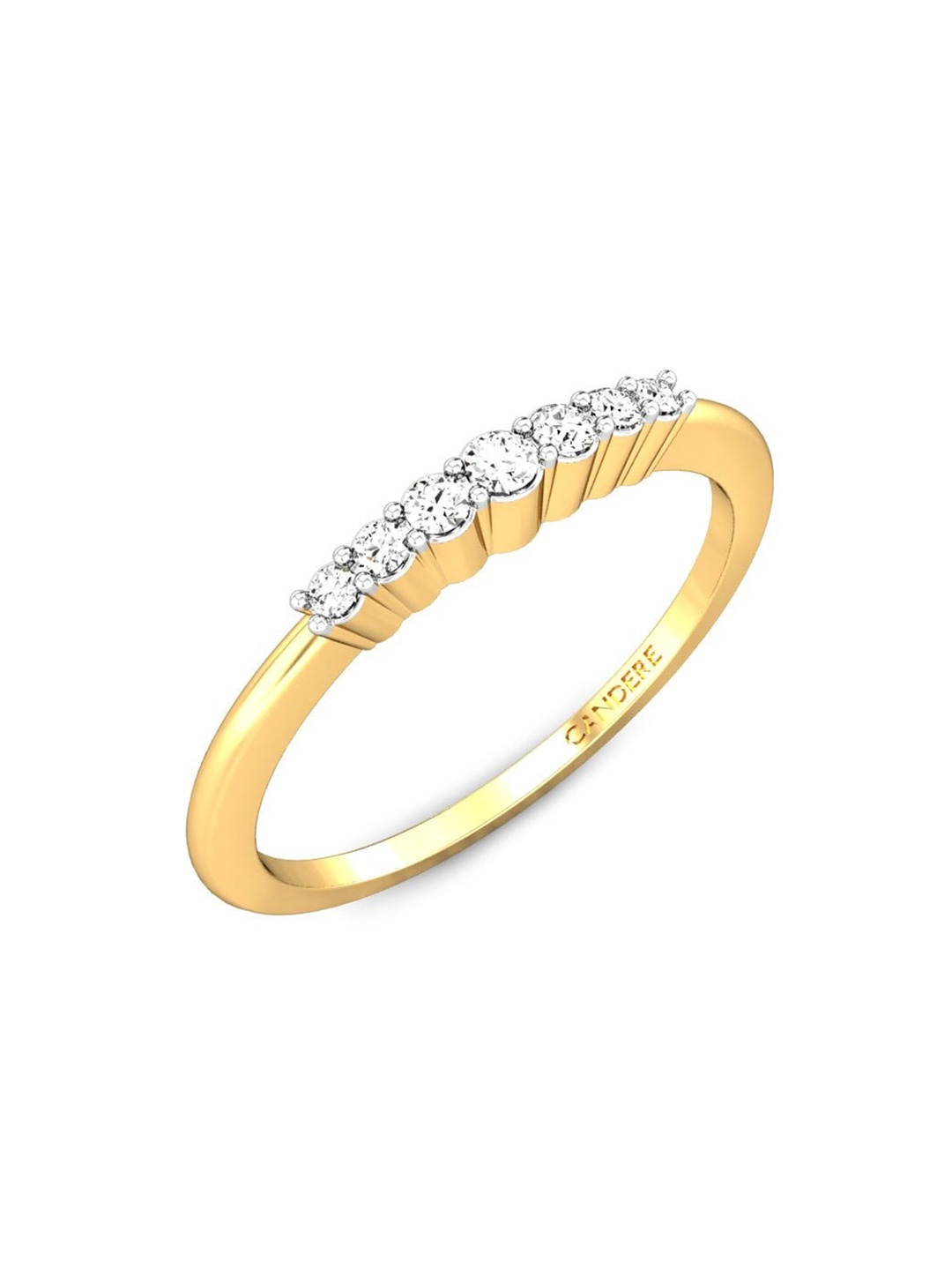 CANDERE A KALYAN JEWELLERS COMPANY BIS Hallmark 14KT Gold Diamond Finger Ring-1.46gm
CANDERE A KALYAN JEWELLERS COMPANY BIS Hallmark 14KT Gold Diamond Finger Ring-1.46gm