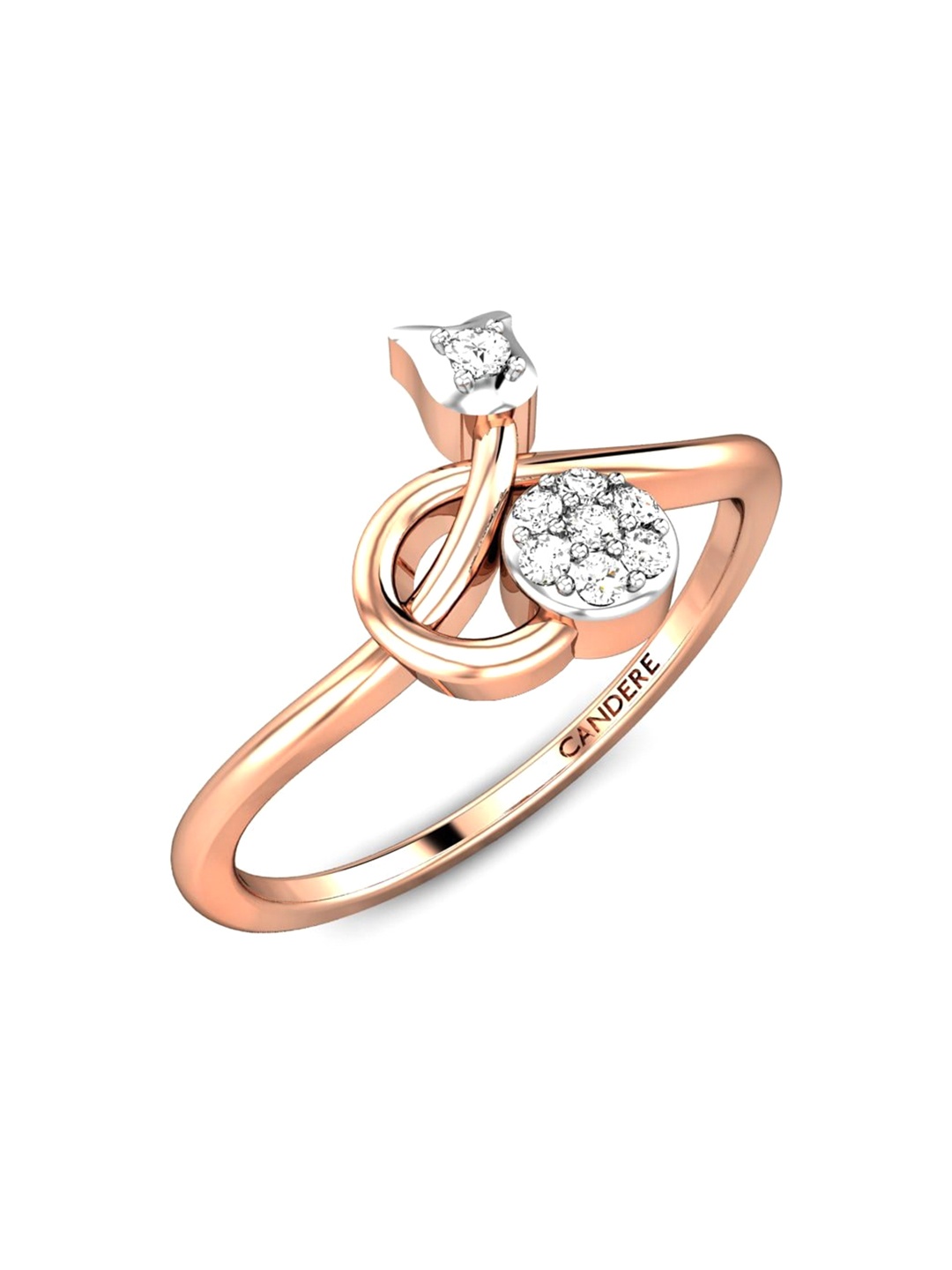 CANDERE A KALYAN JEWELLERS COMPANY BIS Hallmark 18KT Rose Gold Diamond Finger Ring-1.57gm
CANDERE A KALYAN JEWELLERS COMPANY BIS Hallmark 18KT Rose Gold Diamond Finger Ring-1.57gm