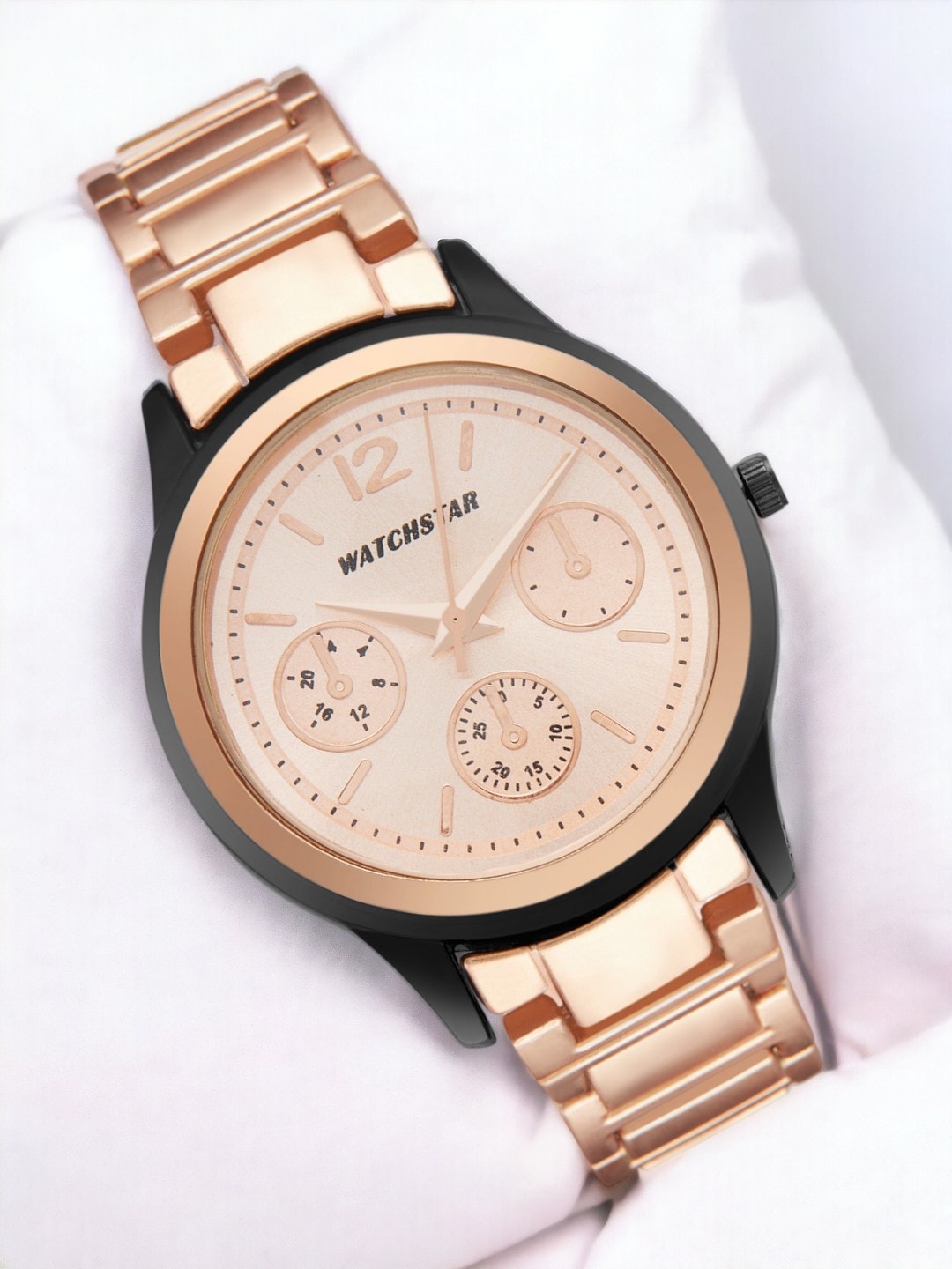 WATCHSTAR Watch for Girls Women Stainless Steel Dial & Analogue Watch Lovely copper DL, Rose gold
WATCHSTAR Watch for Girls Women Stainless Steel Dial & Analogue Watch Lovely copper DL, Rose gold