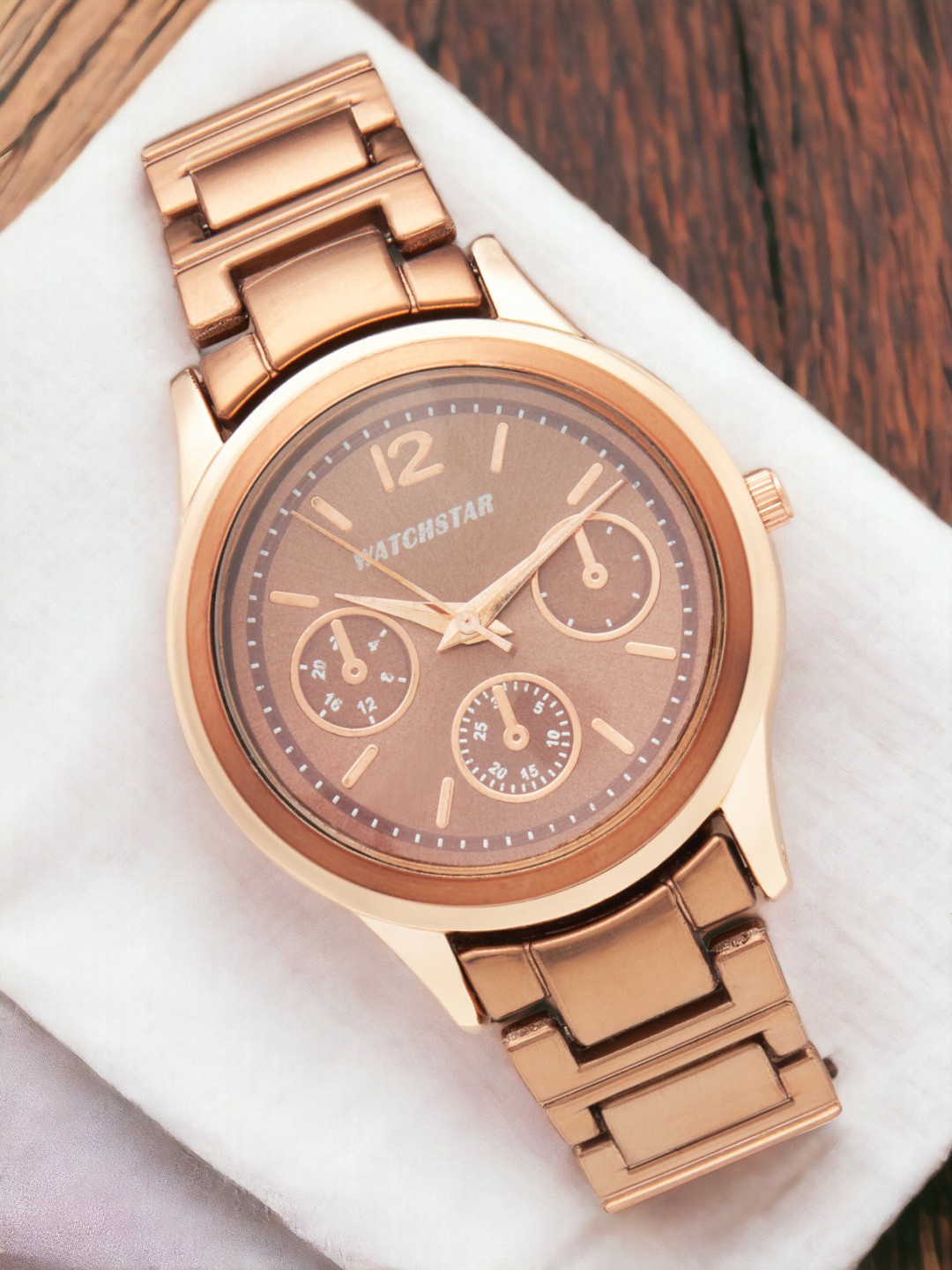 WATCHSTAR Women Stainless Steel Bracelet Style Straps Analogue Watch-Lovely BrownDL, Brown
WATCHSTAR Women Stainless Steel Bracelet Style Straps Analogue Watch-Lovely BrownDL, Brown